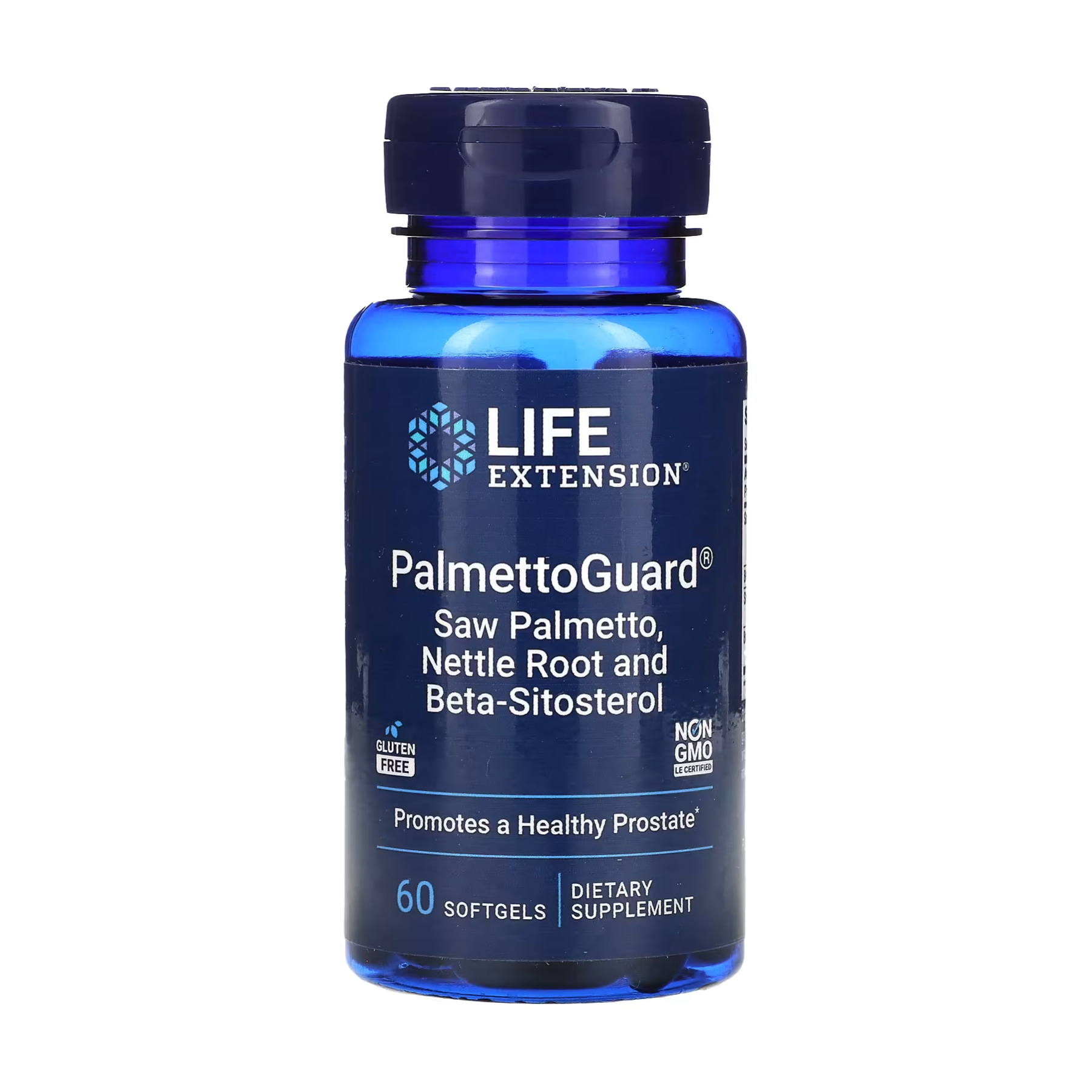 Life Extension PalmettoGuard® Saw Palmetto/Nettle Root Formula with Beta-Sitosterol - 60 softgels 2023-10-3218