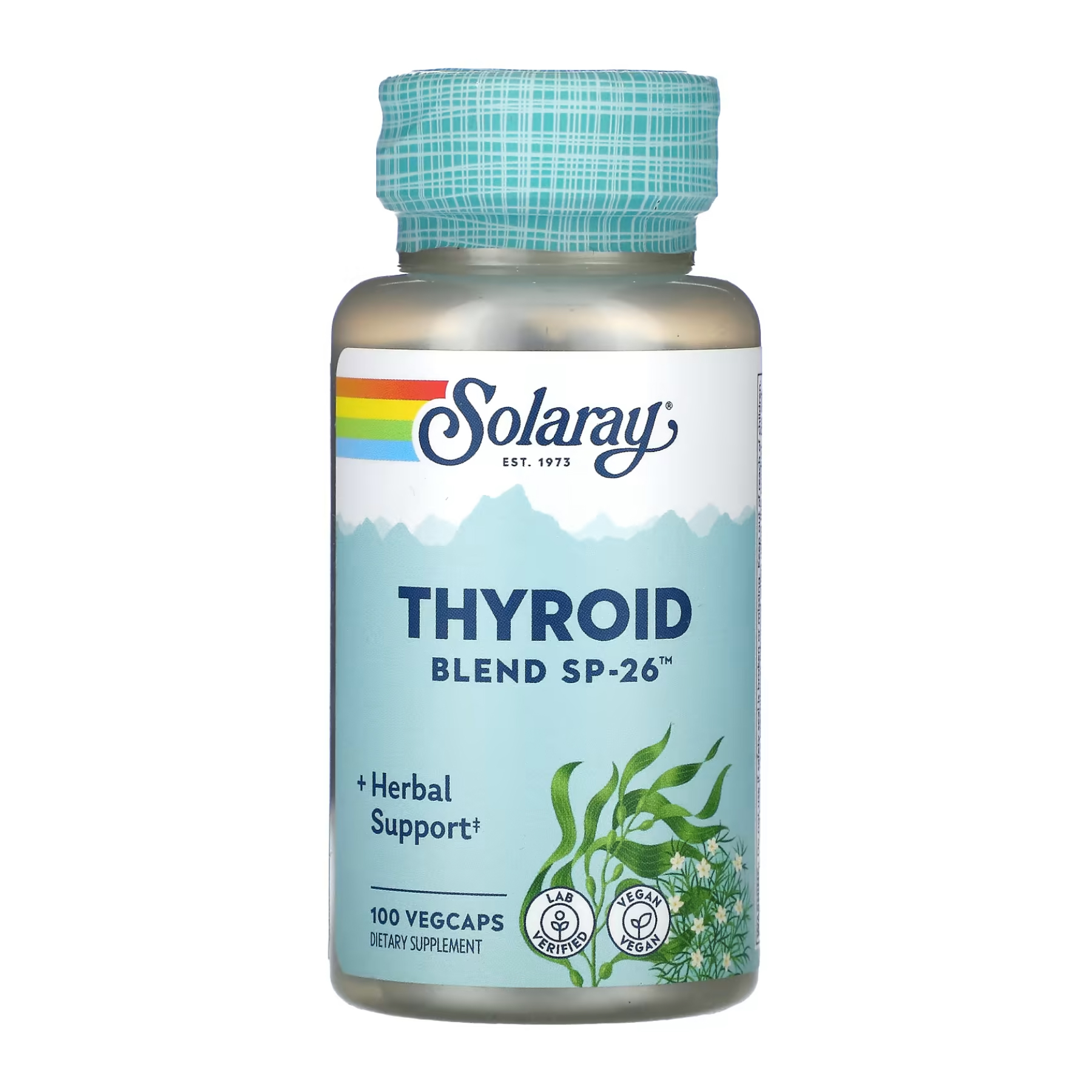 Solaray Thyroid Blend SP-26 - 100 caps 2023-10-3424