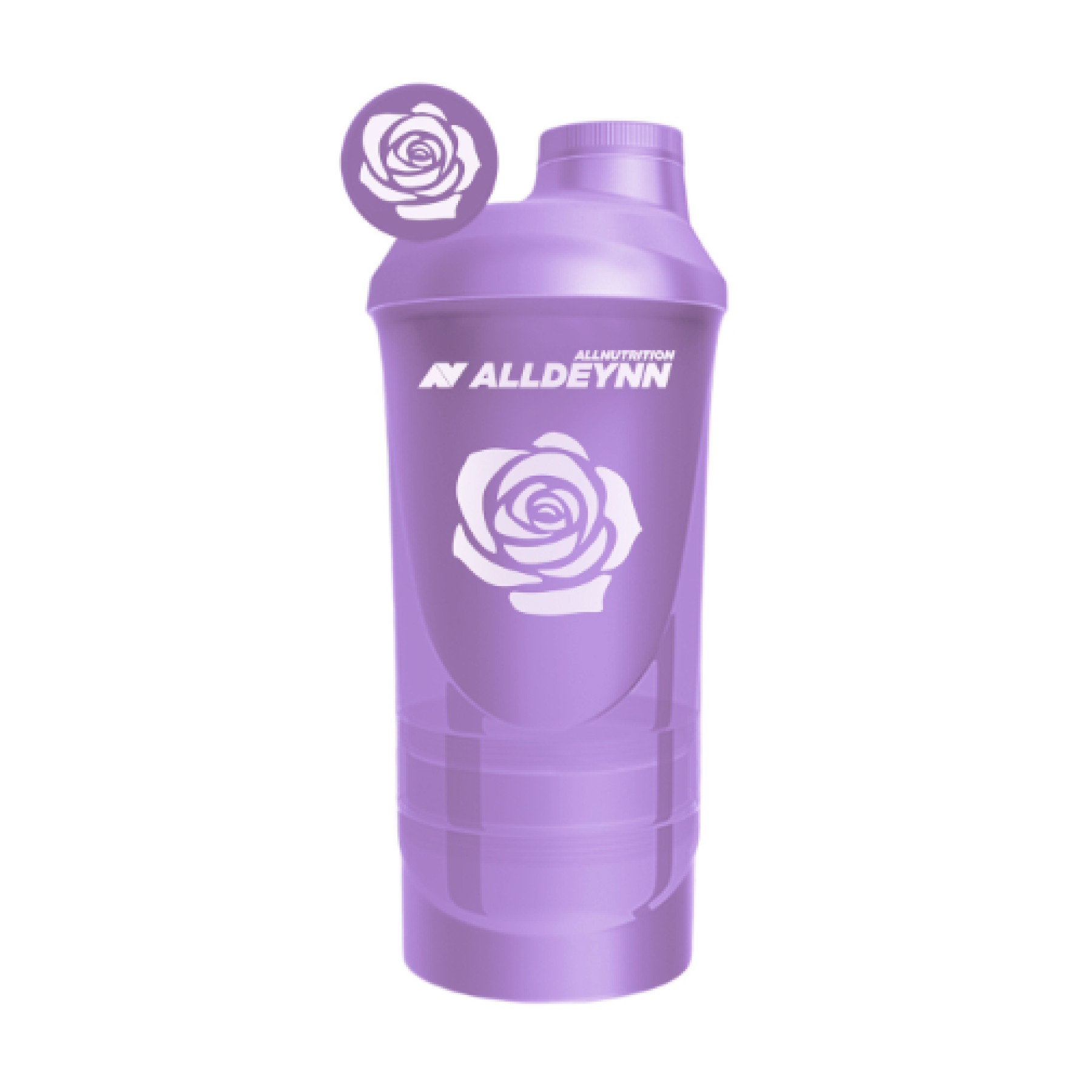 Allnutrition Shaker 2 in 1 Purple Rose 2022-09-0706