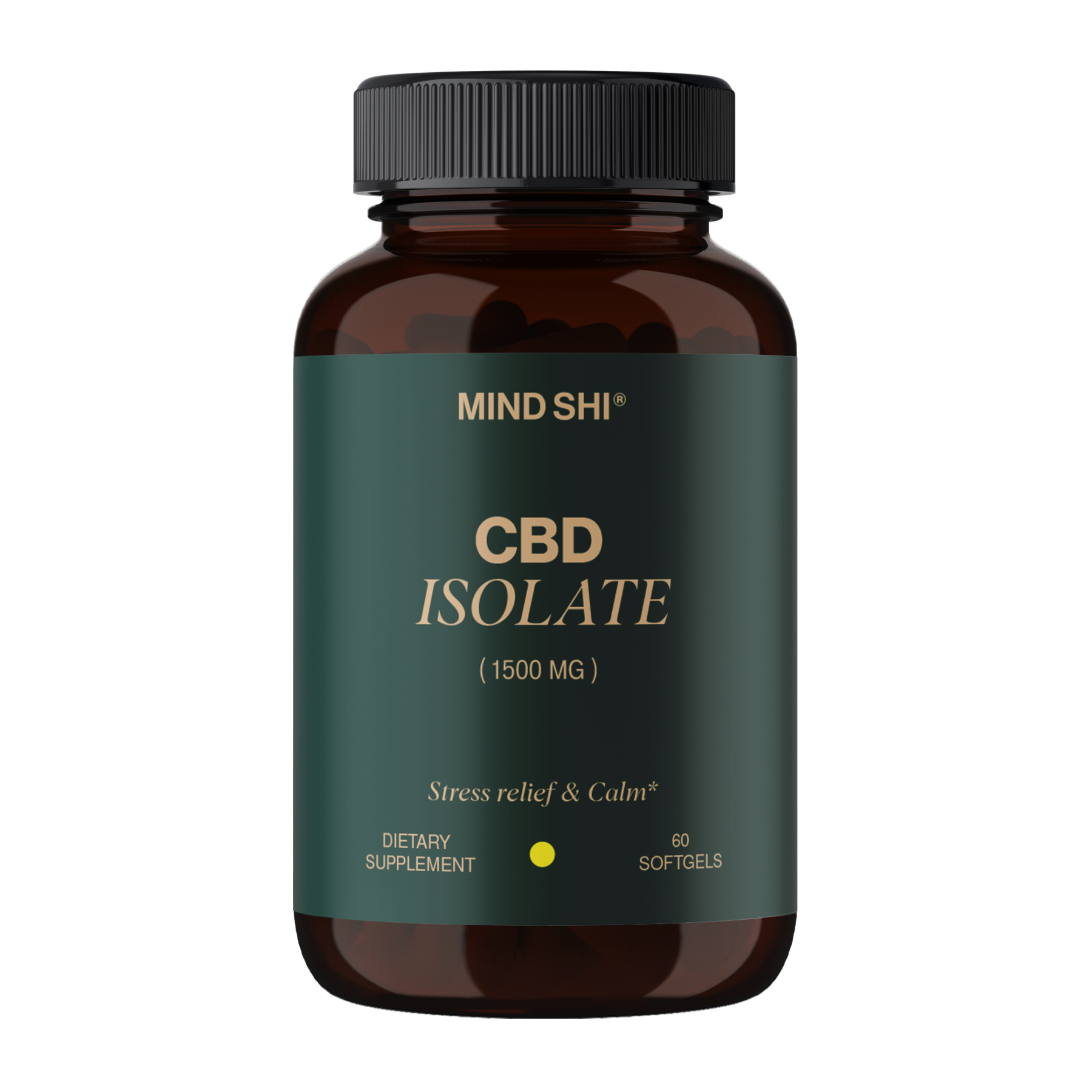 Mind Shi CBD Isolate 1500 mg - 60 softgels 2023-10-5111