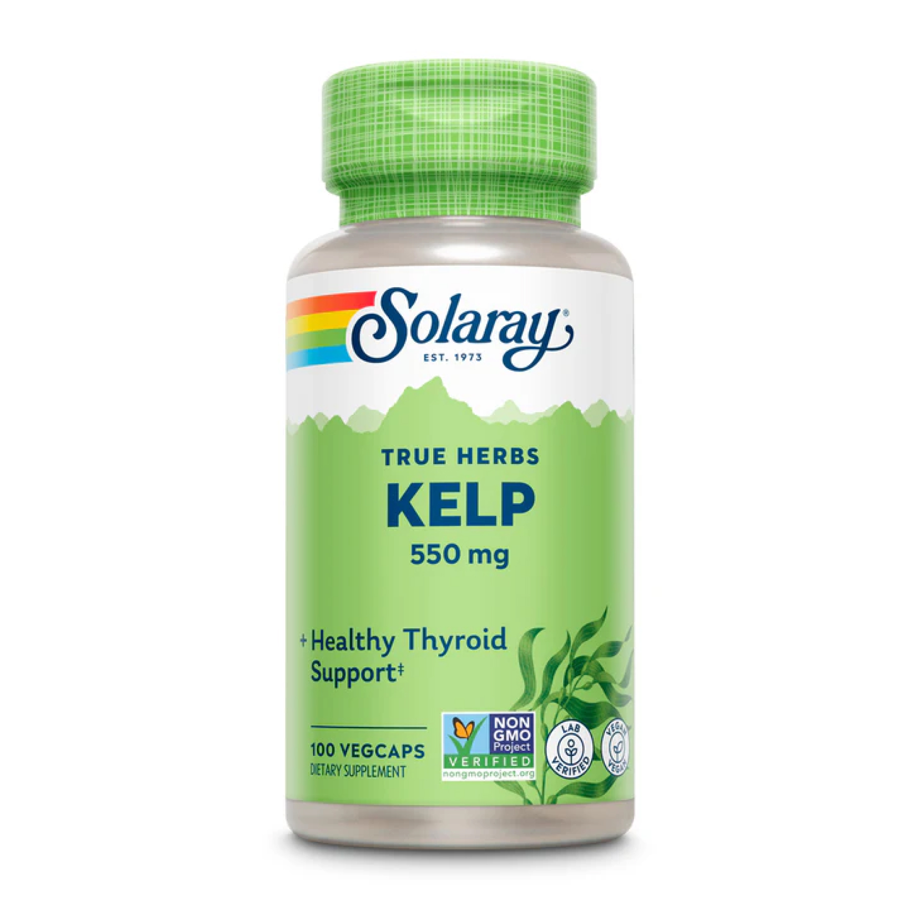 Solaray Kelp Seaweed 550mg - 100 vcaps 2023-10-4422