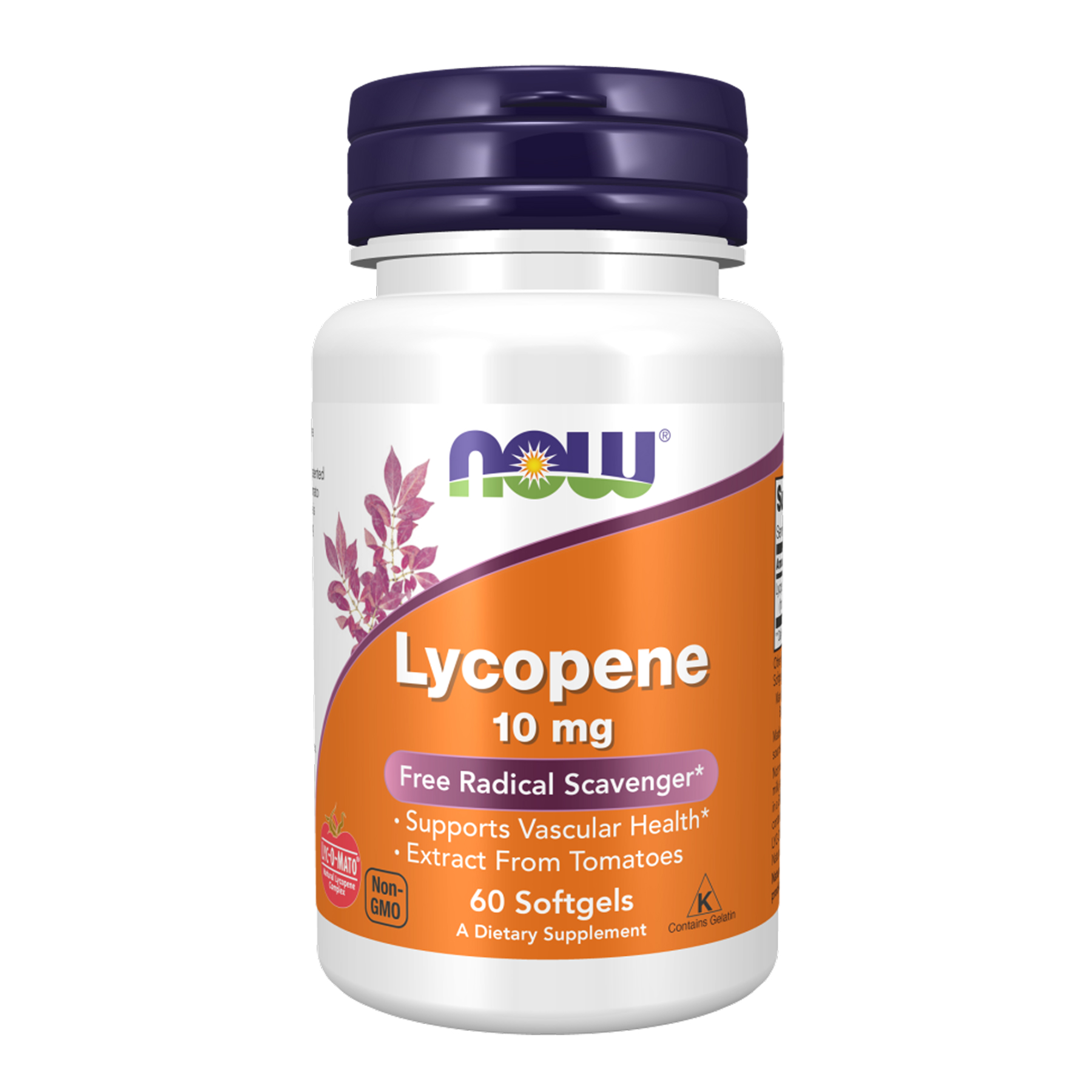 Now Foods Lycopene 10 mg - 60 softgels 2023-10-7481