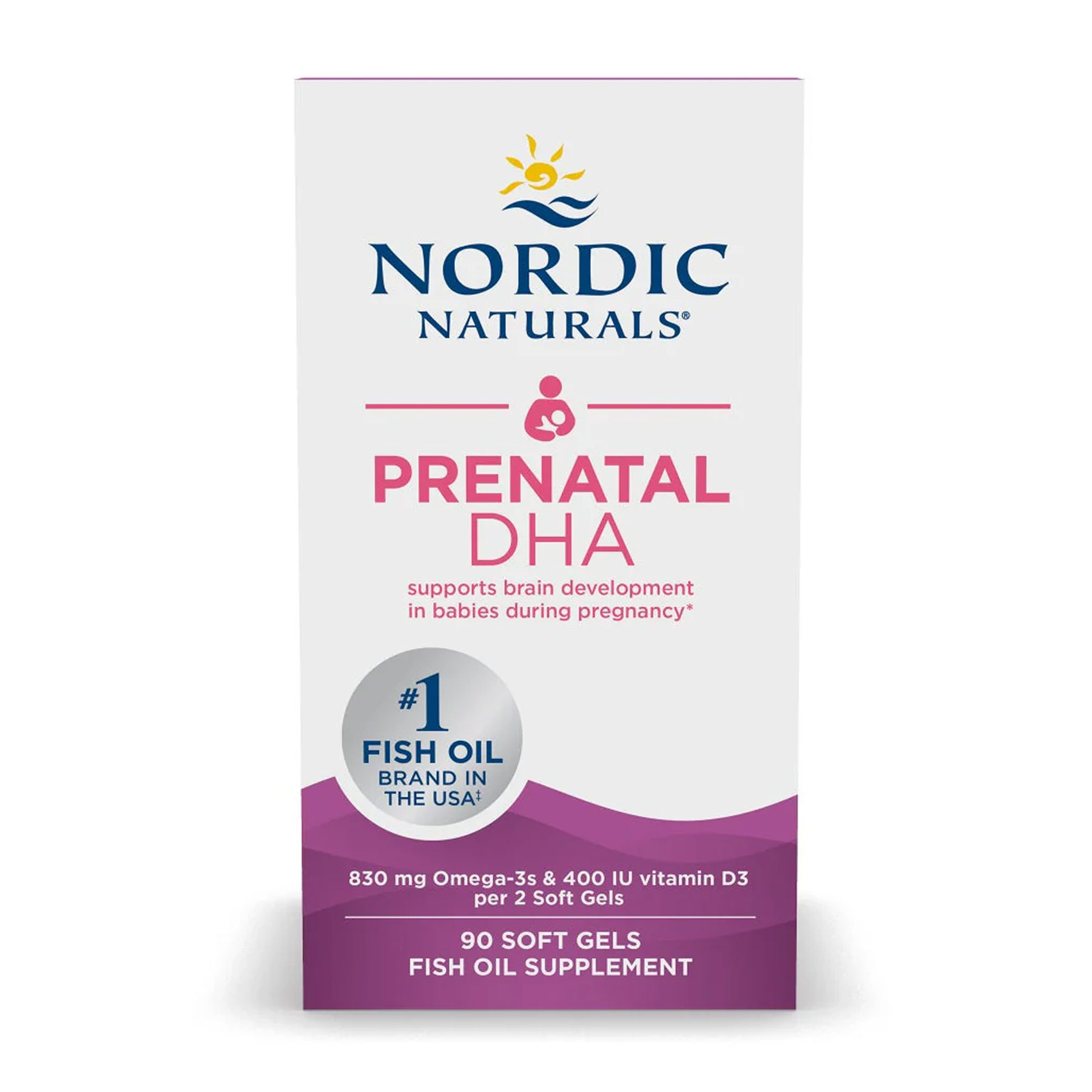 Nordic Naturals Prenatal DHA - 90 softgels Unflavored 2023-10-5949