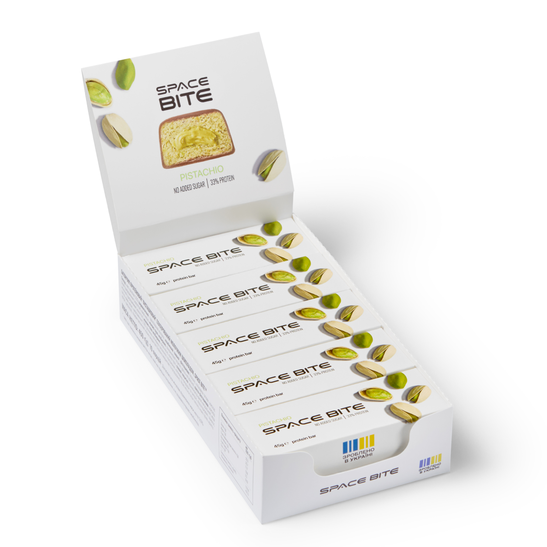 Space Food Space Bite - 10x45g Pistachio 2023-10-4654