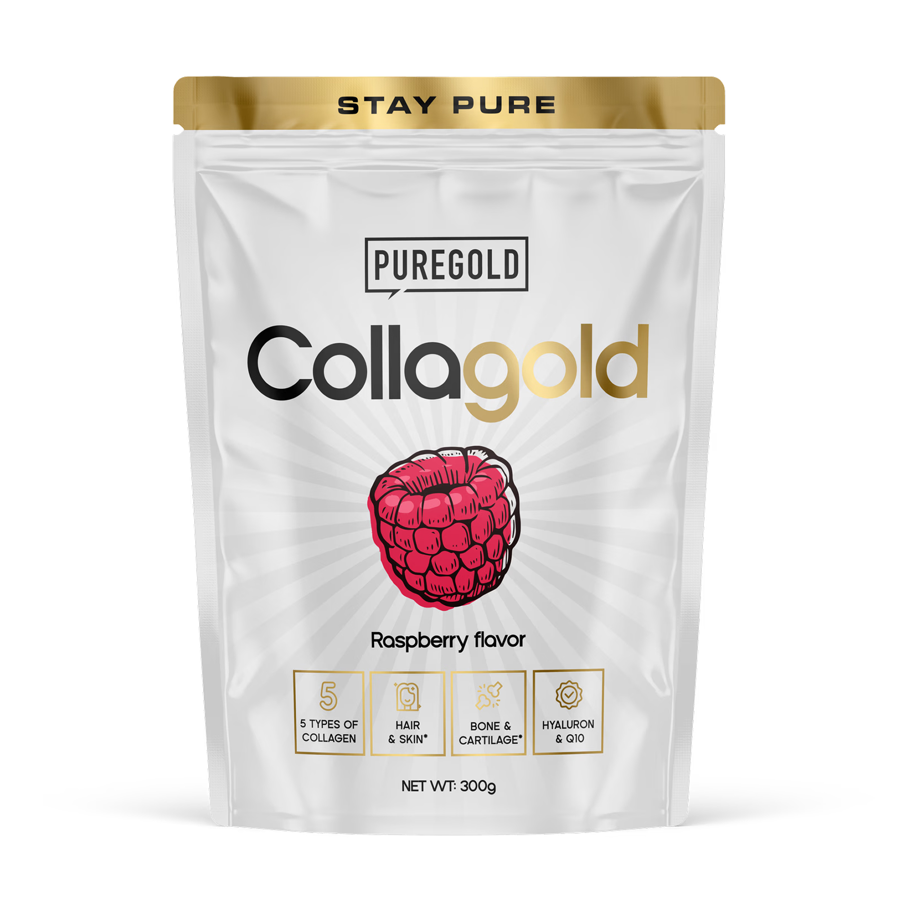 Pure Gold CollaGold - 300g Raspberry 2023-10-7311