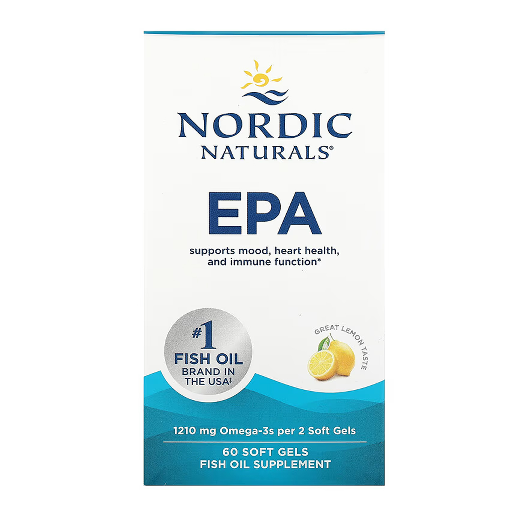 Nordic Naturals EPA - 60 softgels 2023-10-5982