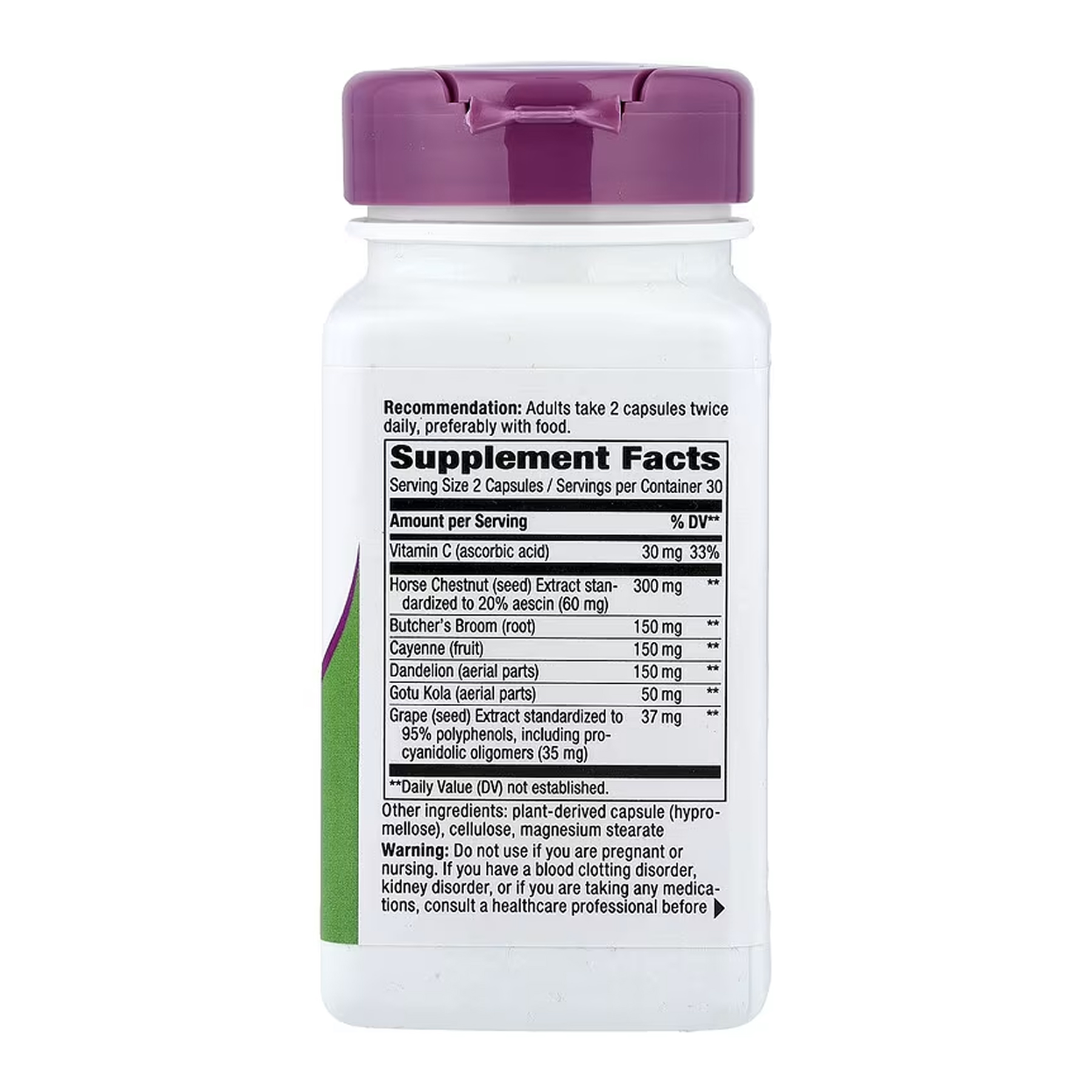 Nature's Way Leg Veins Premium Blend - 60 vcaps 2023-10-6855