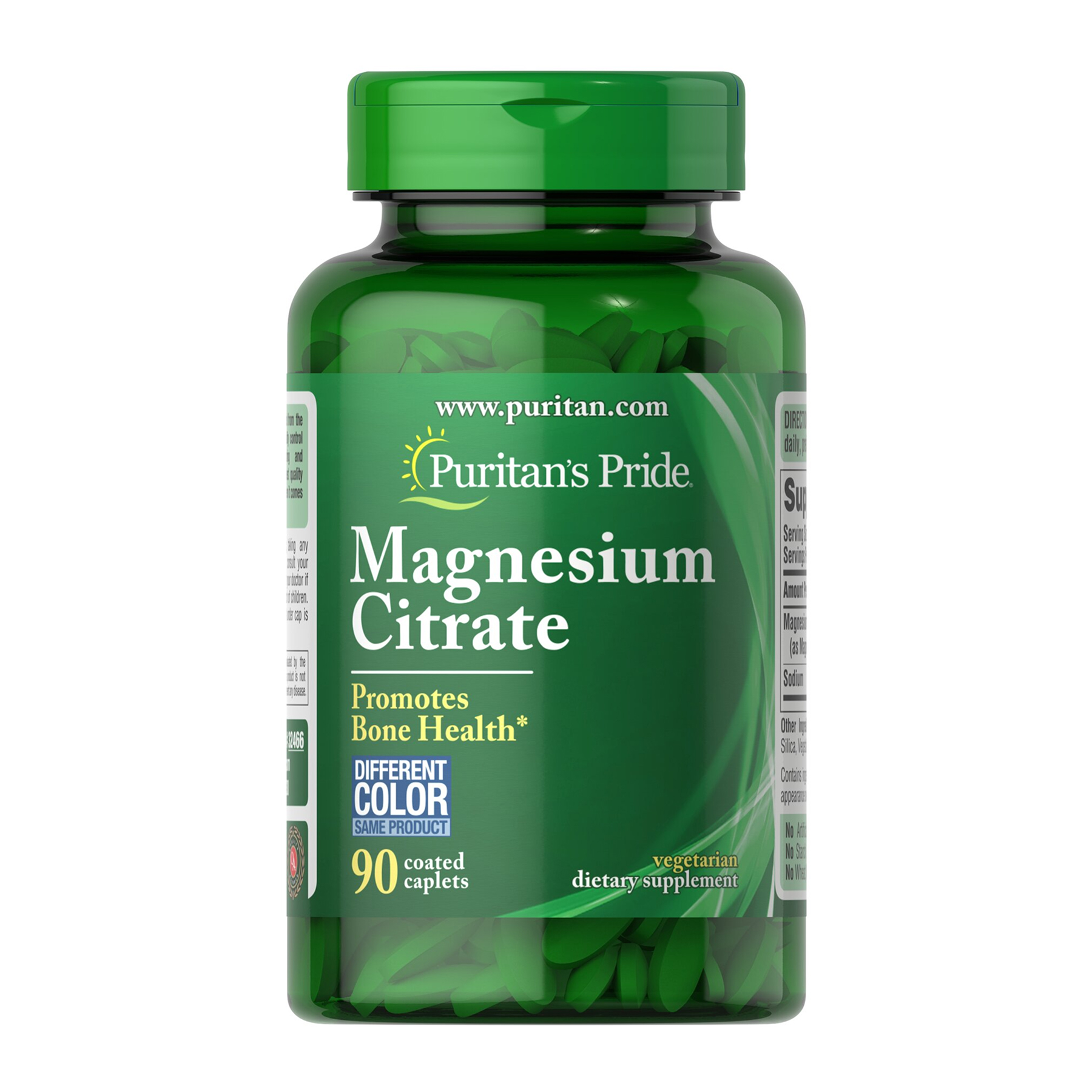 Puritans Pride Magnesium Citrate 400mg - 90 caps 2023-10-5934