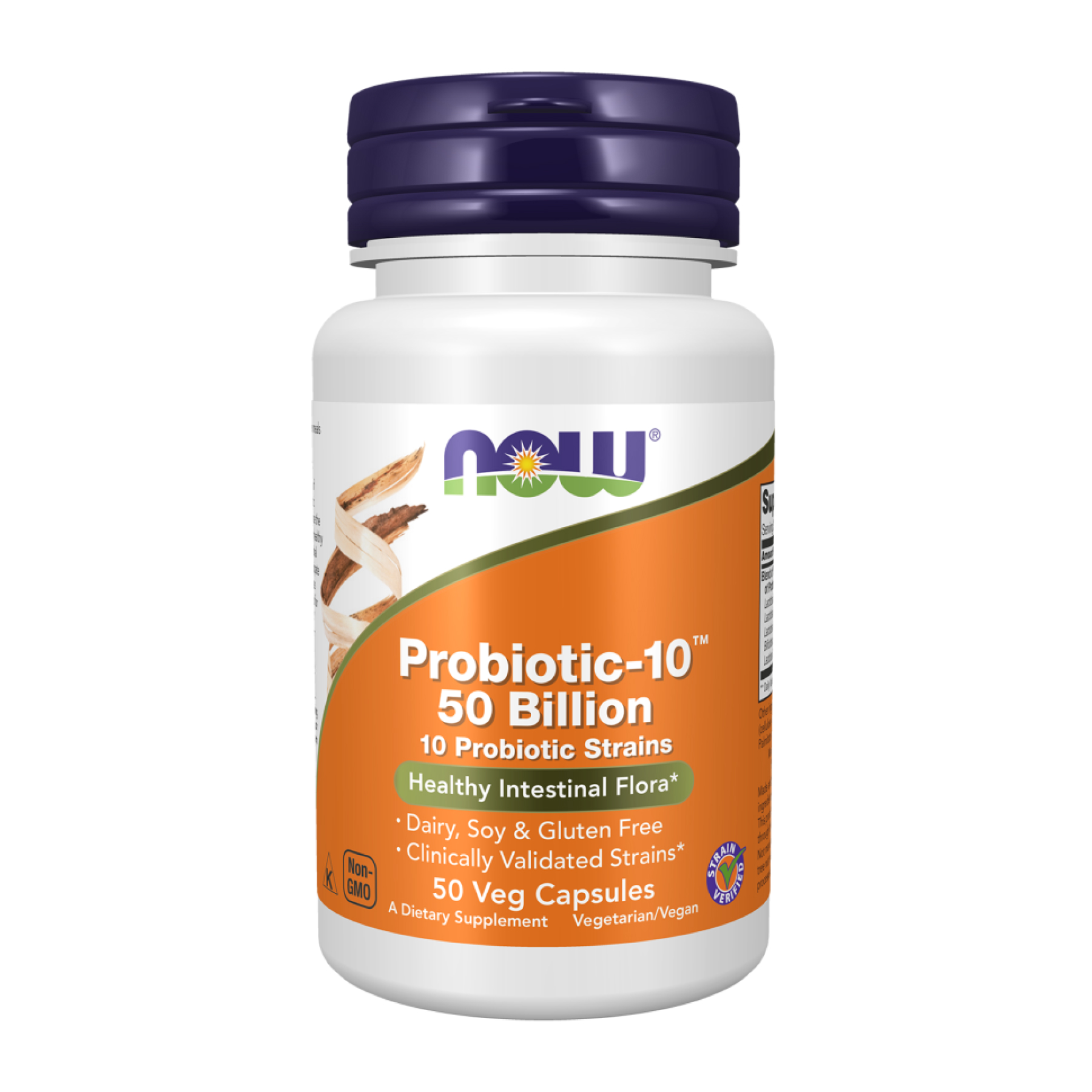 Now Foods Probiotic-10™ 50 Billion - 50 vcaps 2023-10-5242