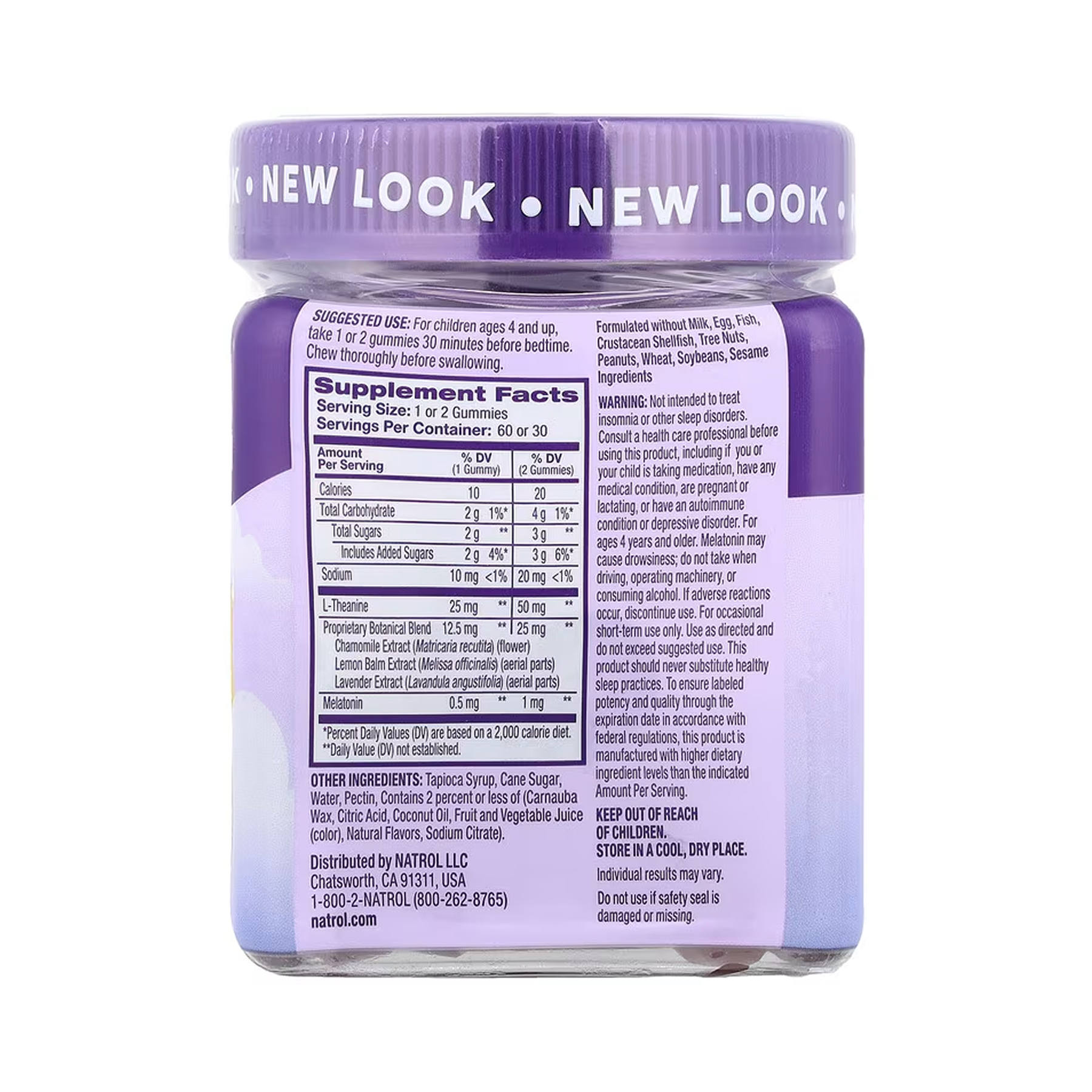 NATROL Kids Sleep+ Calm - 60 gummies 2023-10-6231