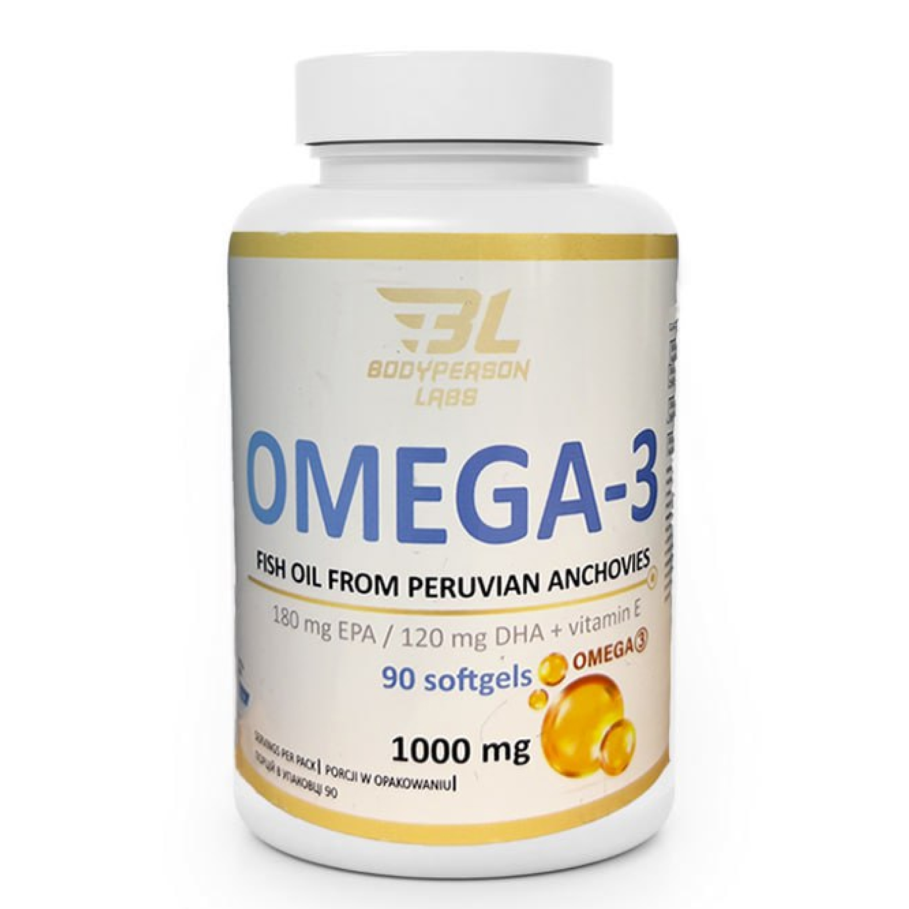 Bodyperson Labs Omega 3 - 90 caps 2022-09-1017