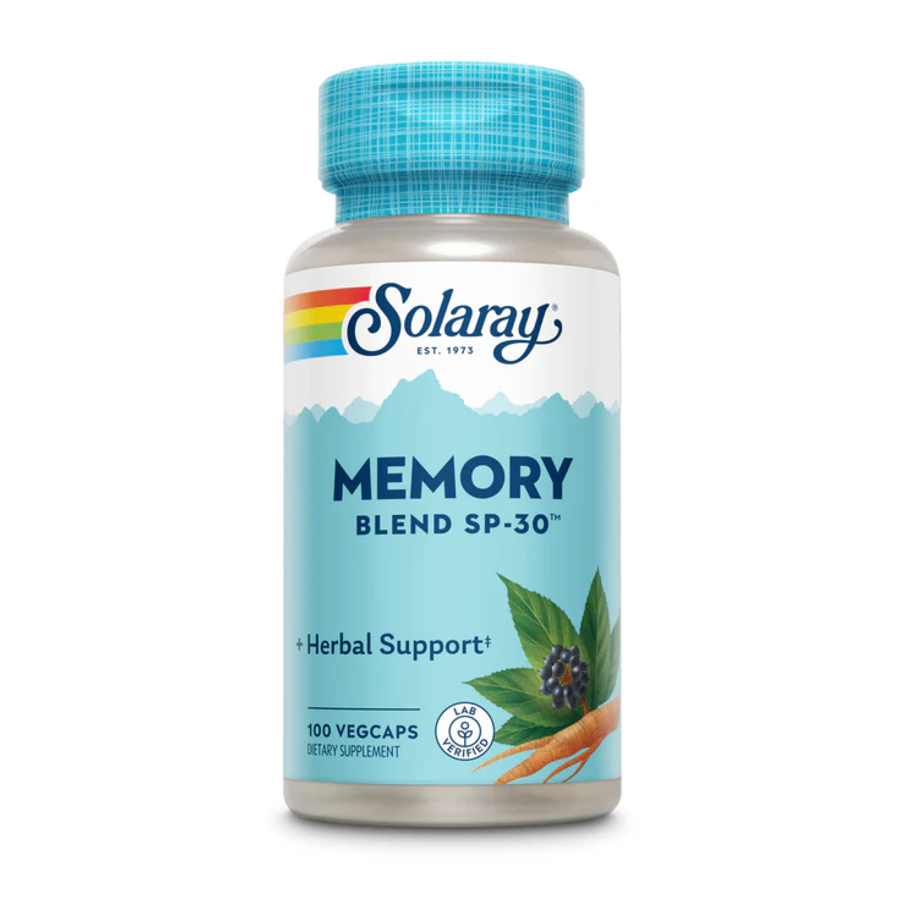 Solaray Memory Blend SP-30 - 100 vcaps 2023-10-4423