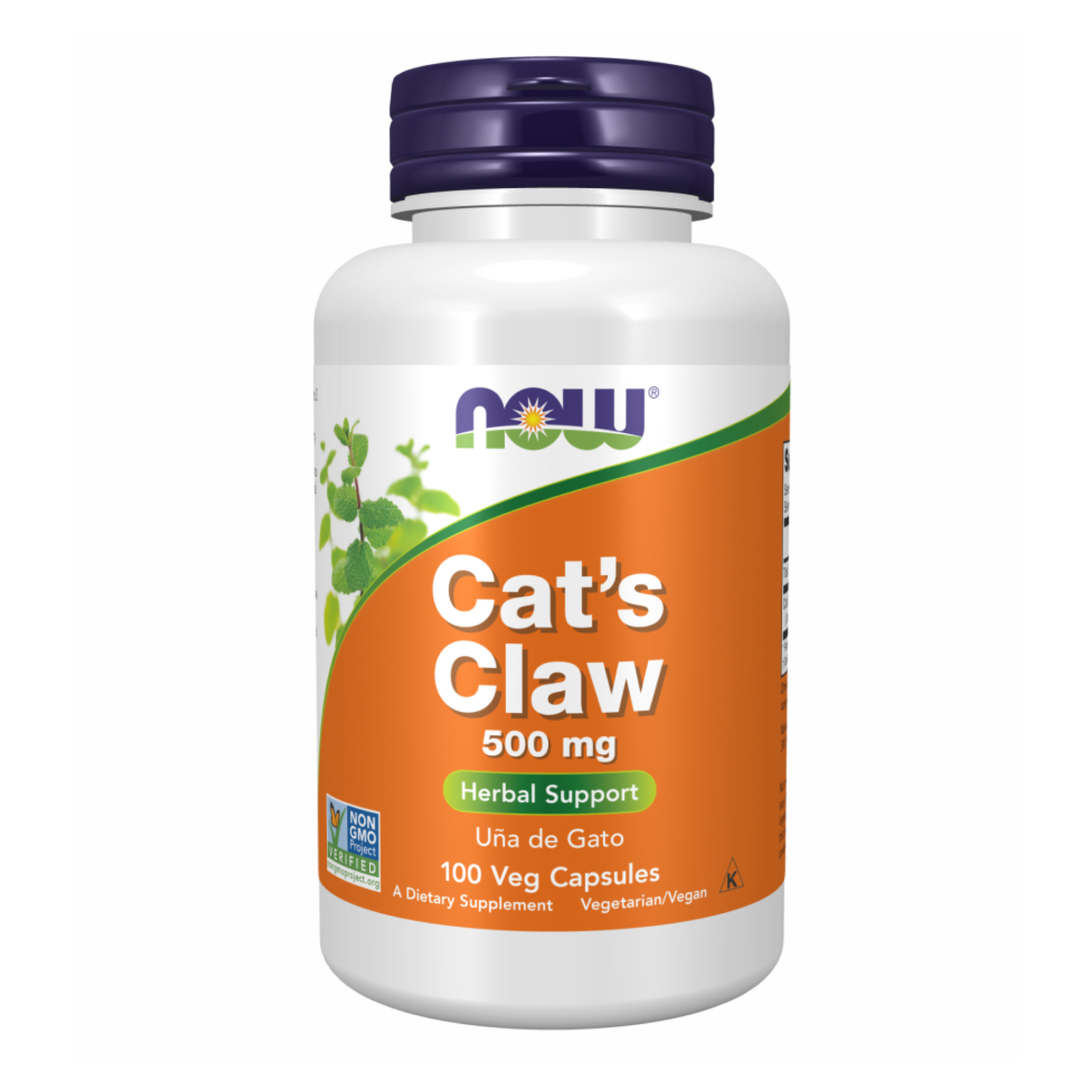 Now Foods Cat's Claw 500mg - 100 vcaps 100-32-6549123-20