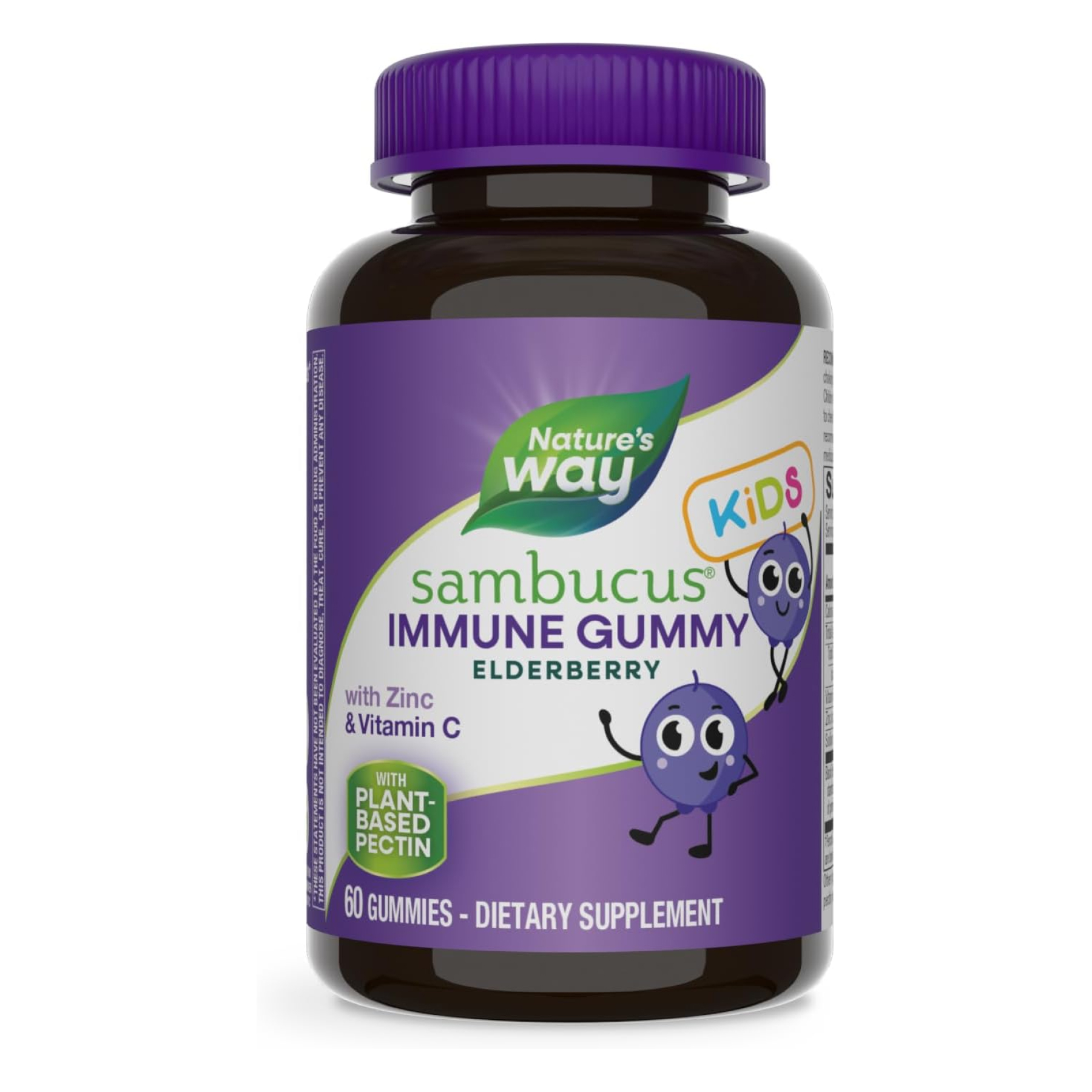 Nature's Way Sambucus Kids Immune Support - 60 gummies 2022-10-1102