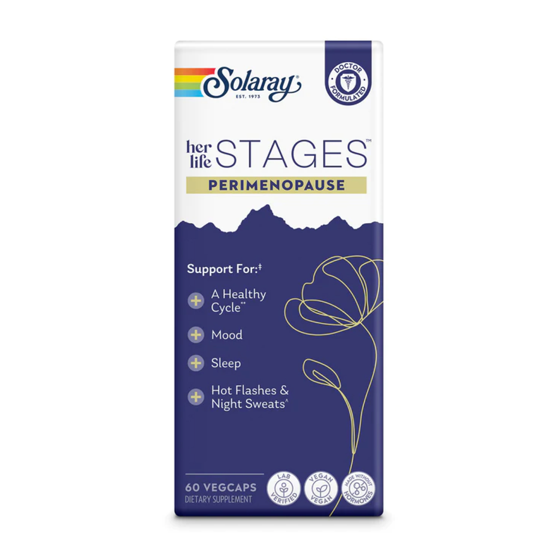 Solaray Womens Health Perimenopause - 60 vcaps 2023-10-2424