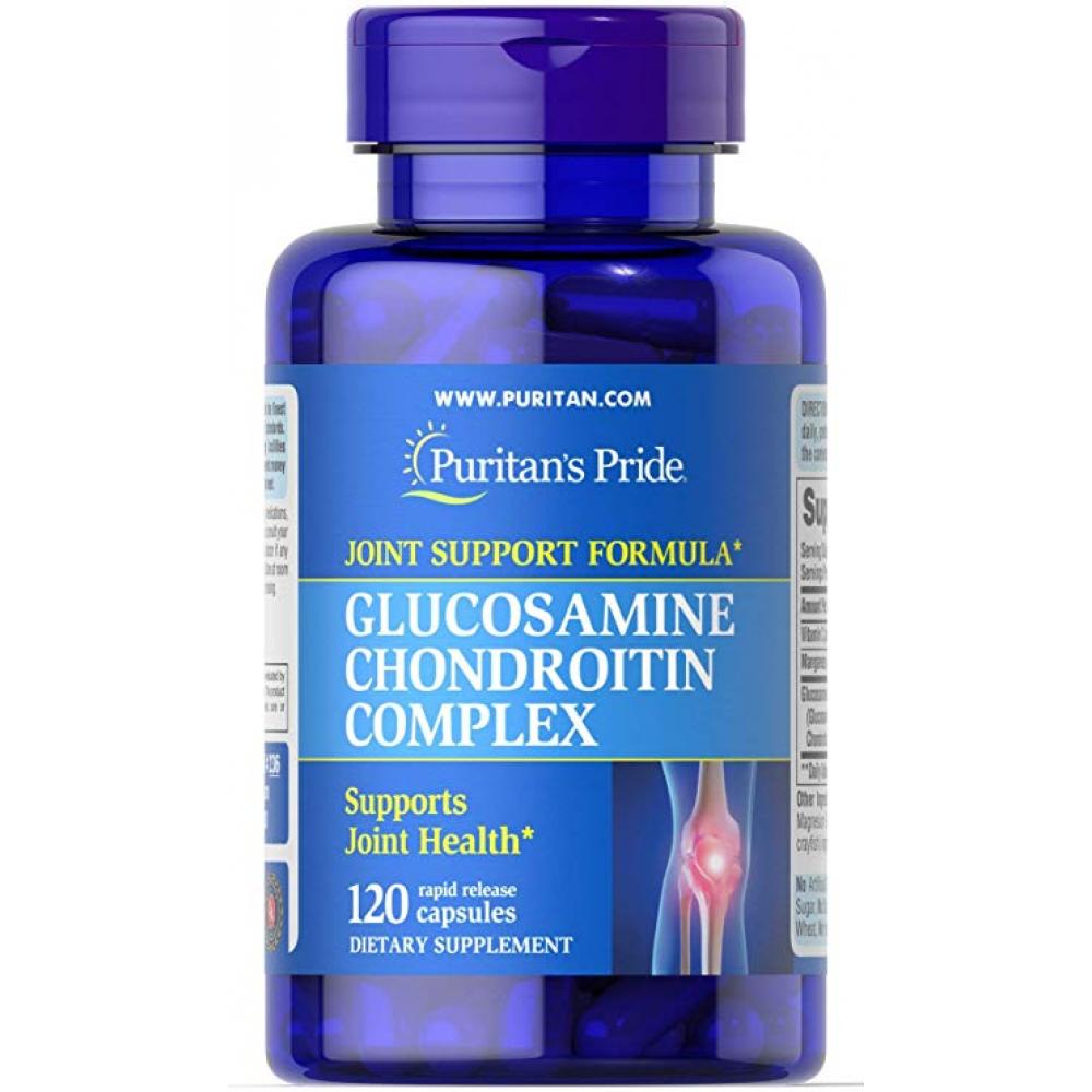 Puritans Pride Glucosamine Chondroitin Complex - 120caps 100-90-0848222-20