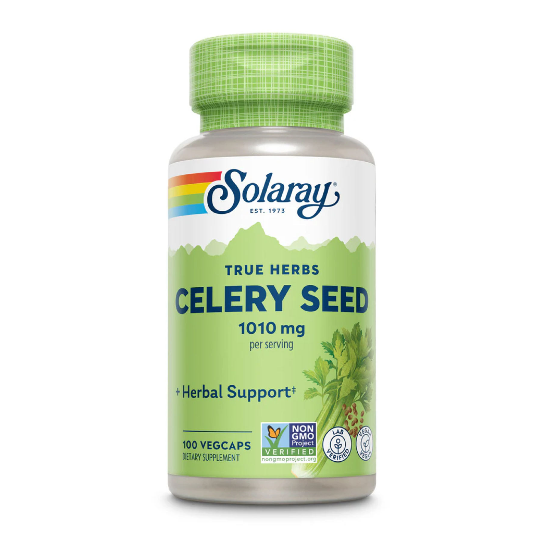 Solaray Celery Seed 1010mg - 100 vcaps 2023-10-5692