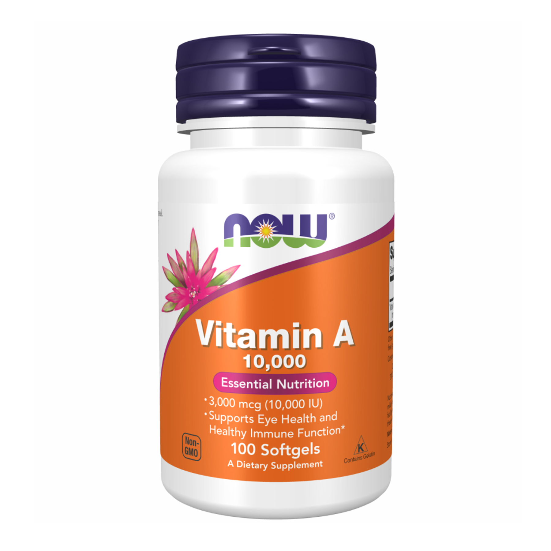 Now Foods A 10000 IU - 100 sgels 2022-10-0658