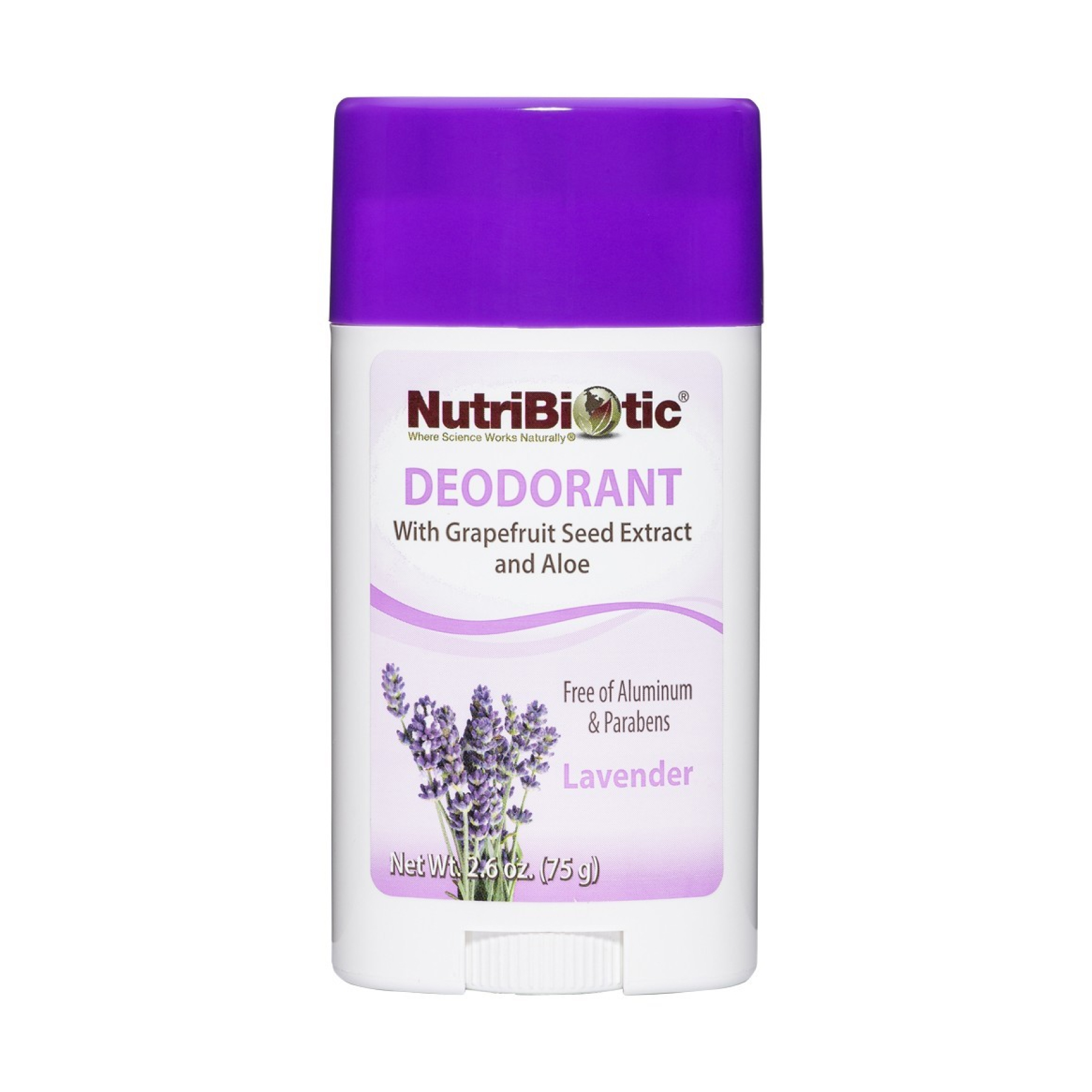 Nutribiotic Deodorant - 75g Lavender 2023-10-3513