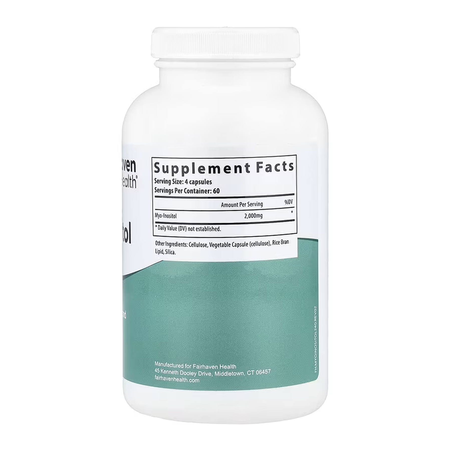 Fairhaven Health Myo-Inositol - 240 caps 2023-10-4760