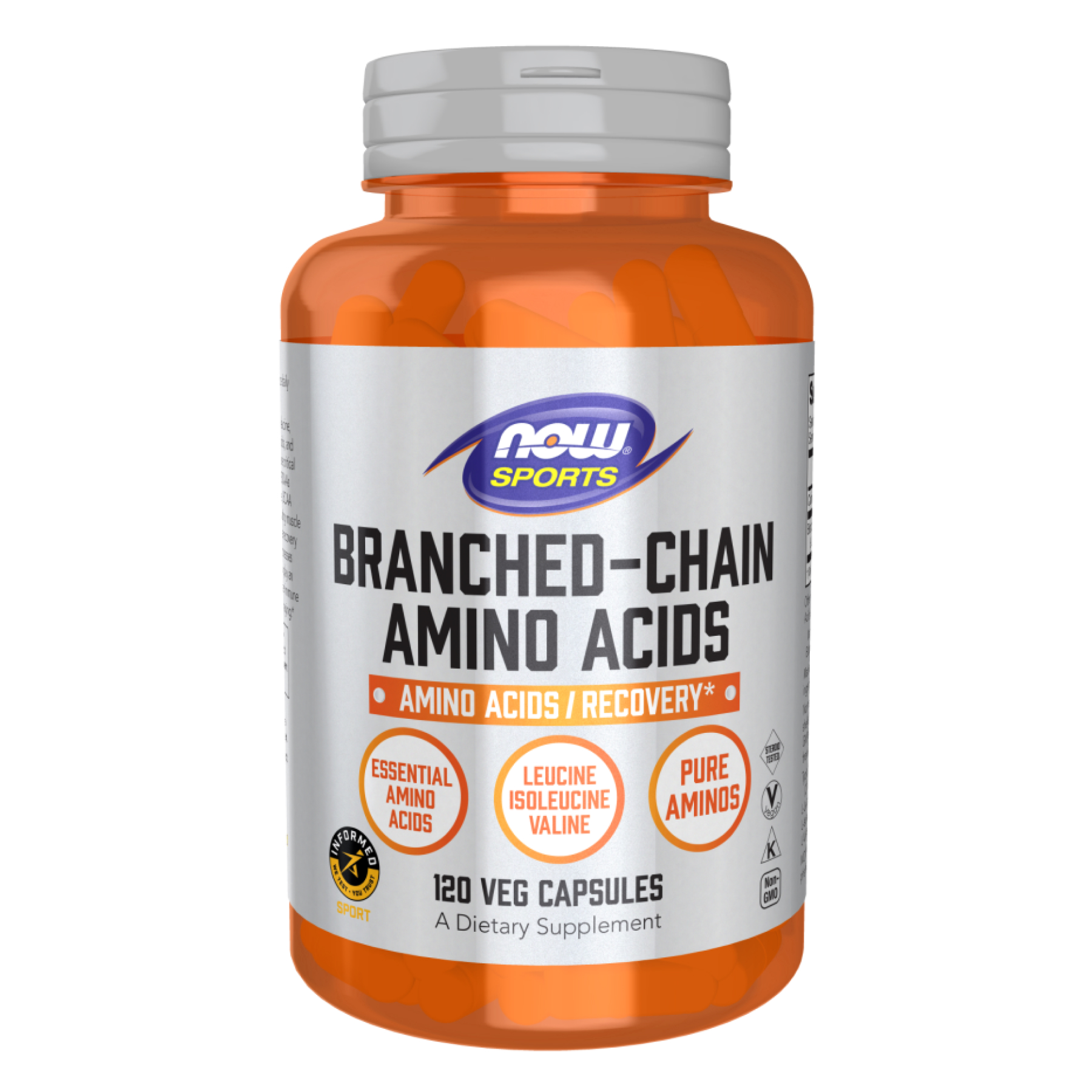 Now Foods Branch-Chain Amino - 120 vcaps 2022-10-2537