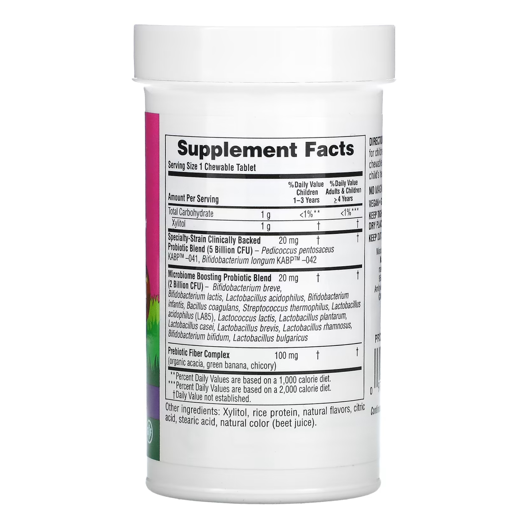 Nature's Plus Probiotics Bi-Layer Chewable - 30 tabs 2022-10-2849