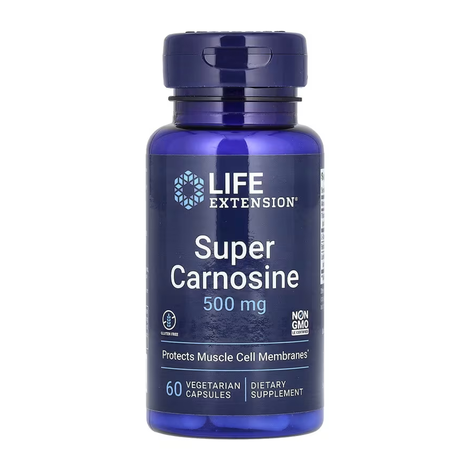Life Extension Super Carnosine 500 mg - 60 vcaps 2023-10-5212