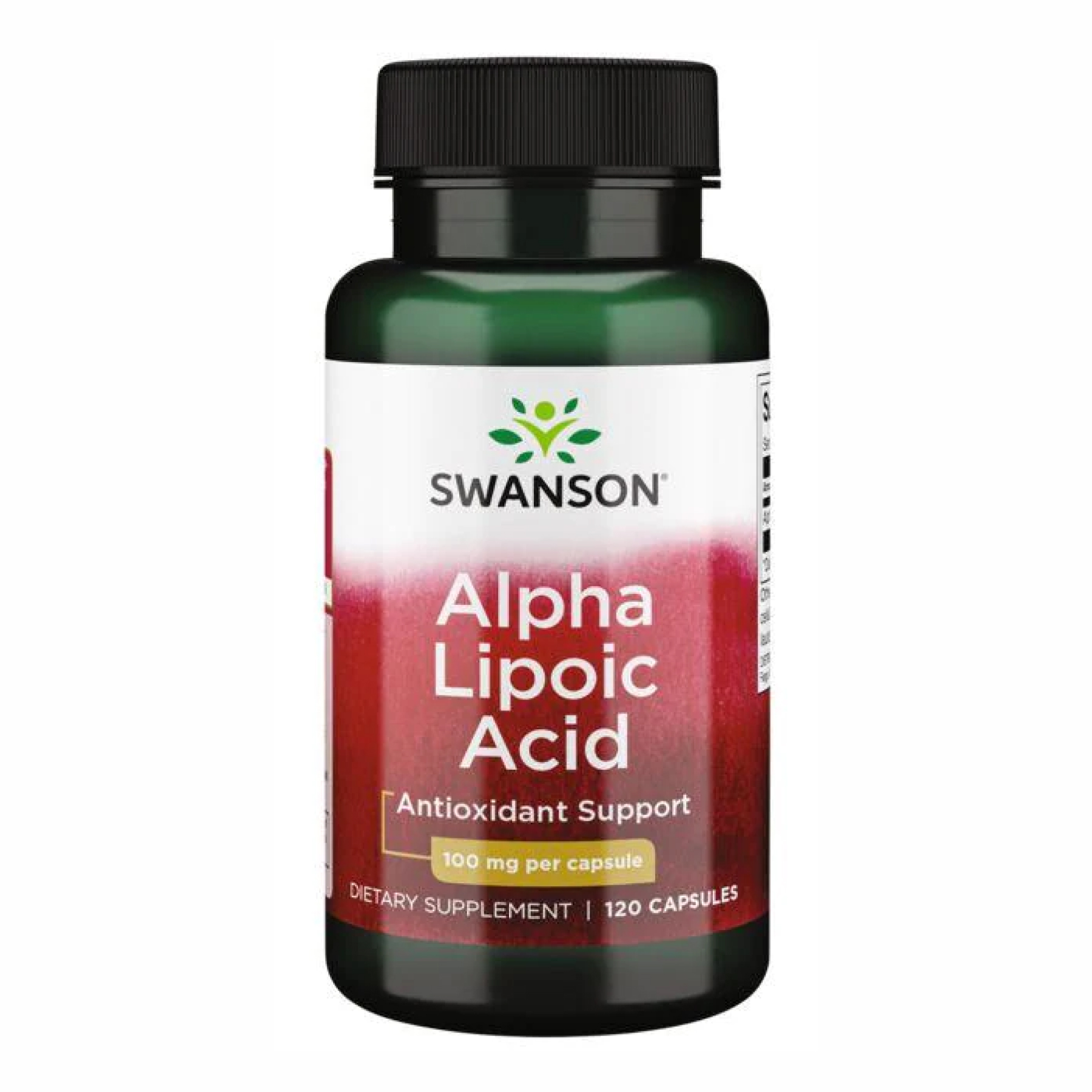 Swanson Alpha Lipoic Acid 100 mg - 120caps 100-76-7937499-20