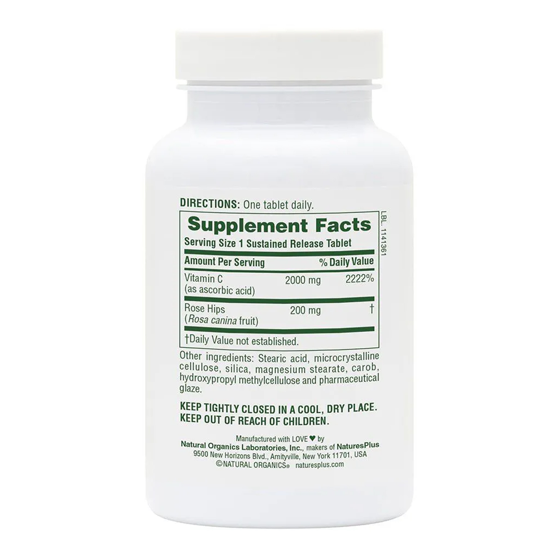 Nature's Plus Ultra C 2000 mg - 60 tabs 2023-10-6826