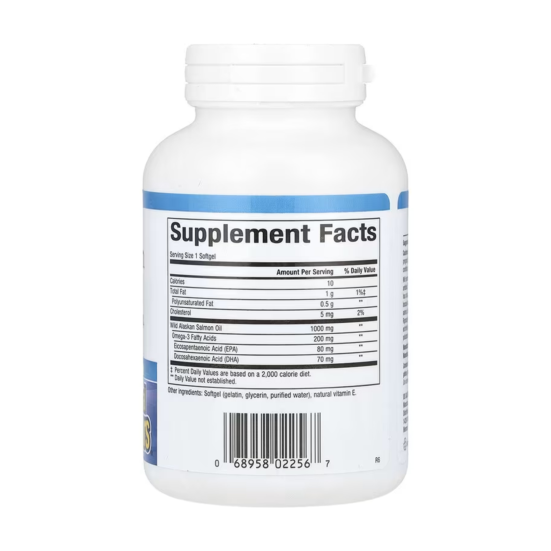 Natural Factors Wild Alaskan Salmon Oil 1000mg - 90 softgels 2023-10-5745