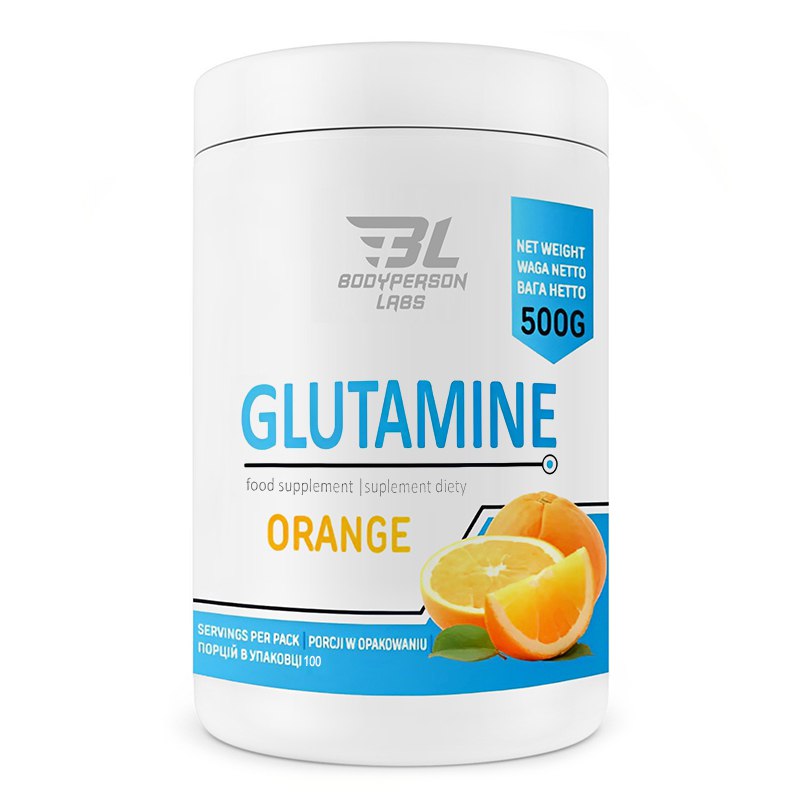 Bodyperson Labs Glutamine - 500g Orange 100-89-2055222-20