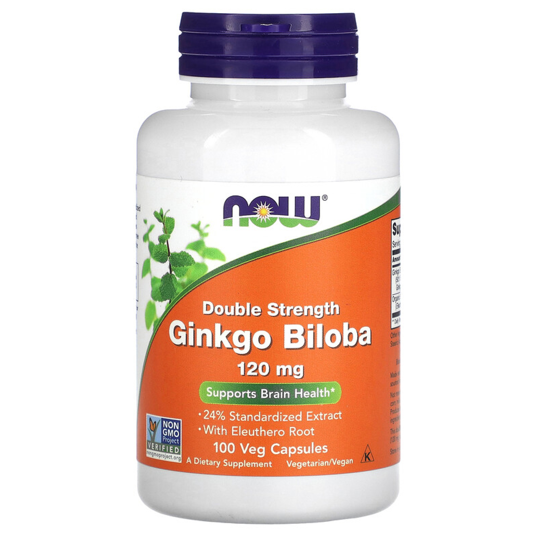 Now Foods Ginkgo Biloba 120mg - 100 vcaps 2022-10-0709
