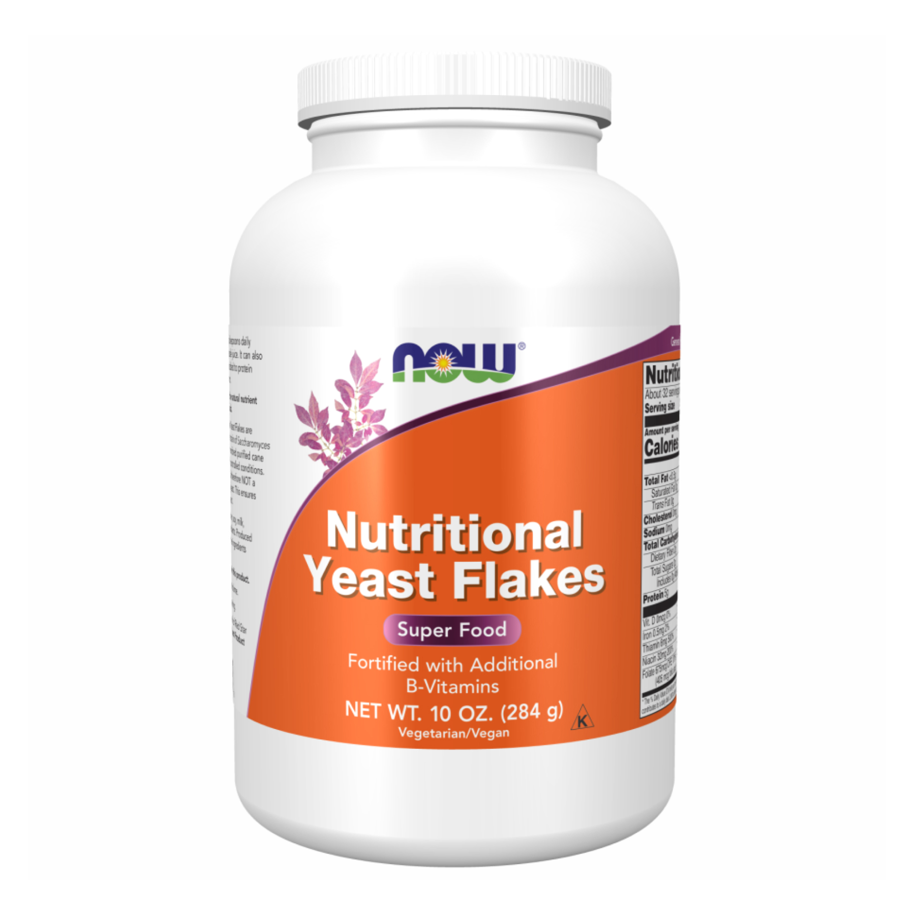 Now Foods Nutritional Yeast Flakes - 284g 2022-10-1418