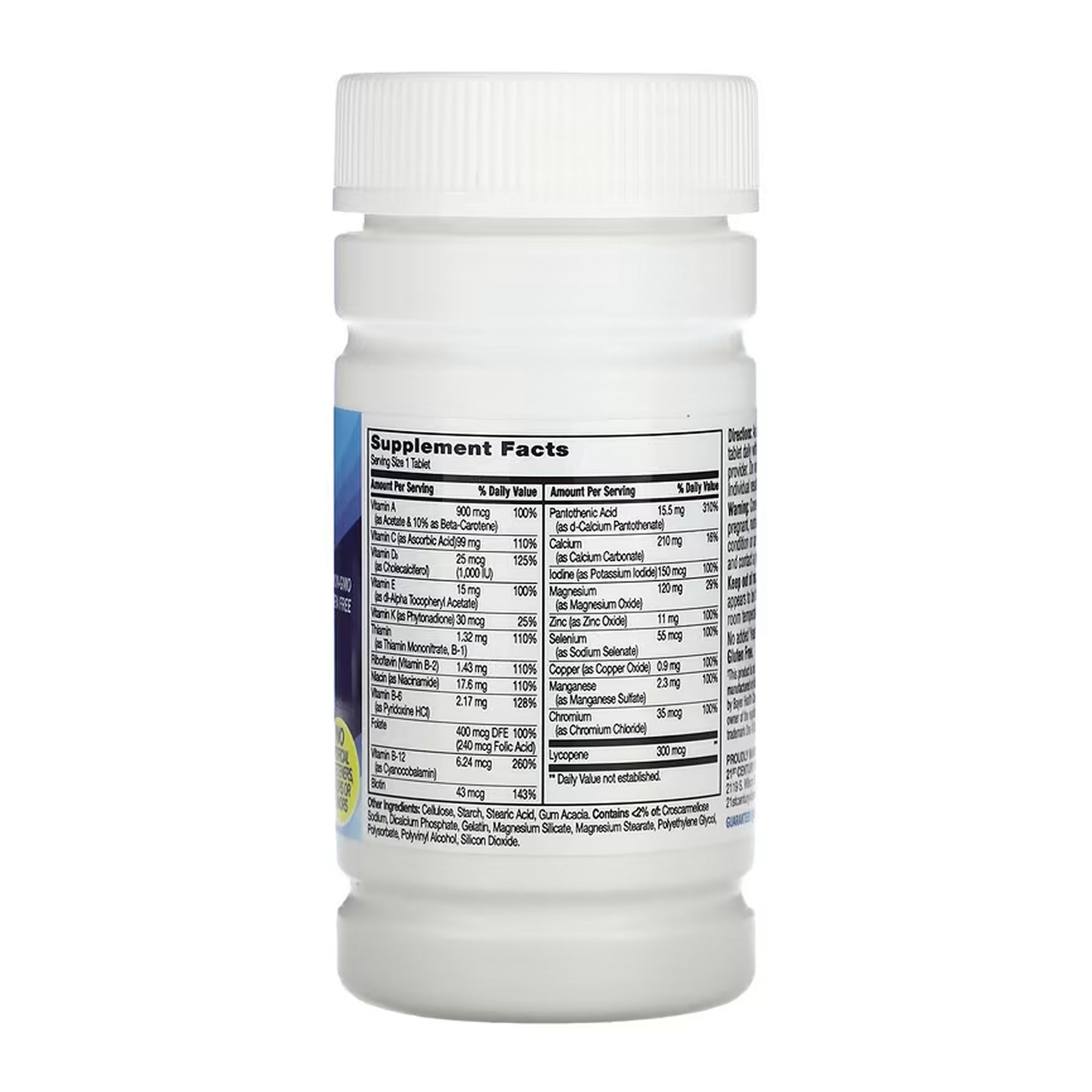 21st Century One Daily Men's - 100 tabs 100-54-1371334-20