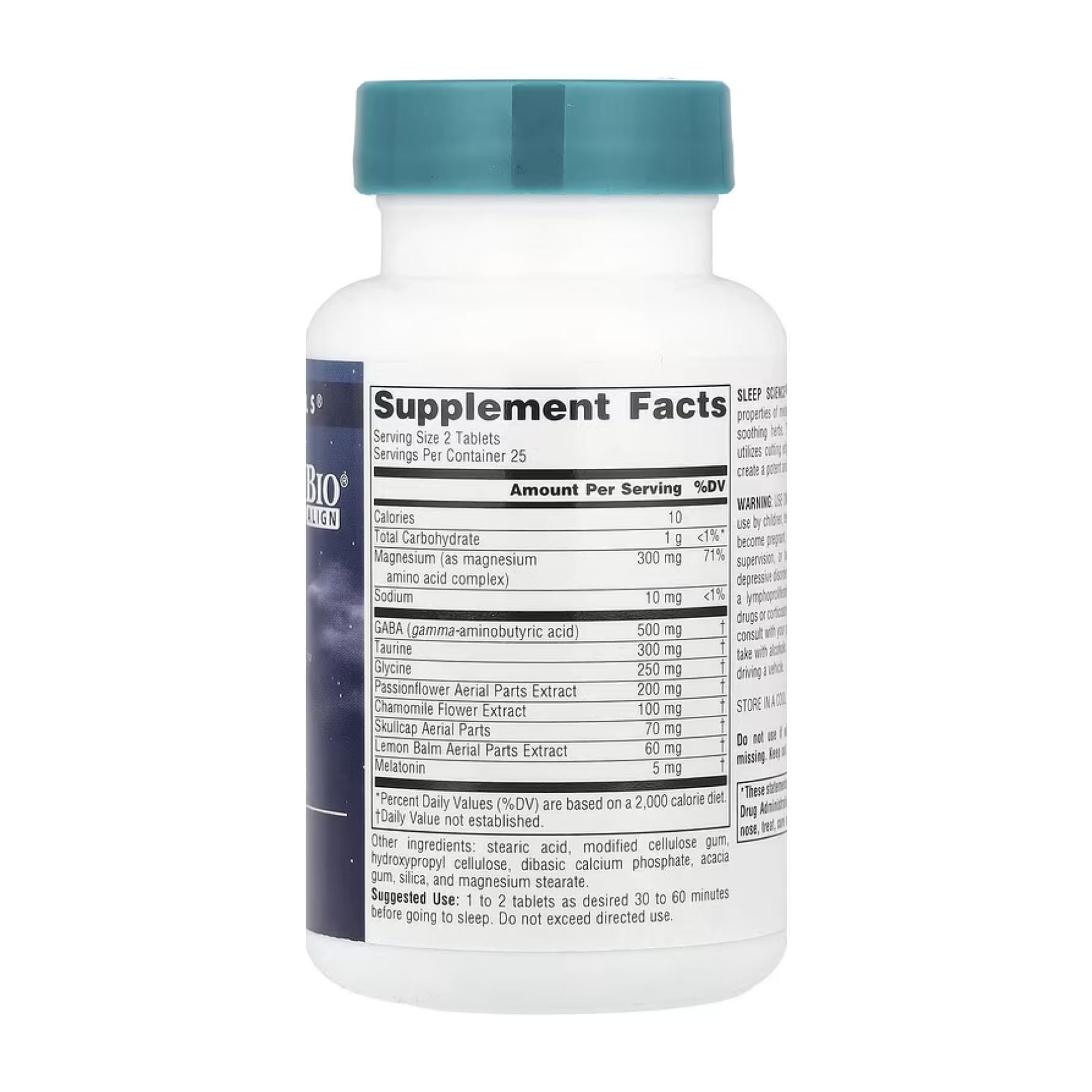Source Naturals Sleep Science® NightRest™ with Melatonin - 50 tabs 2023-10-4609
