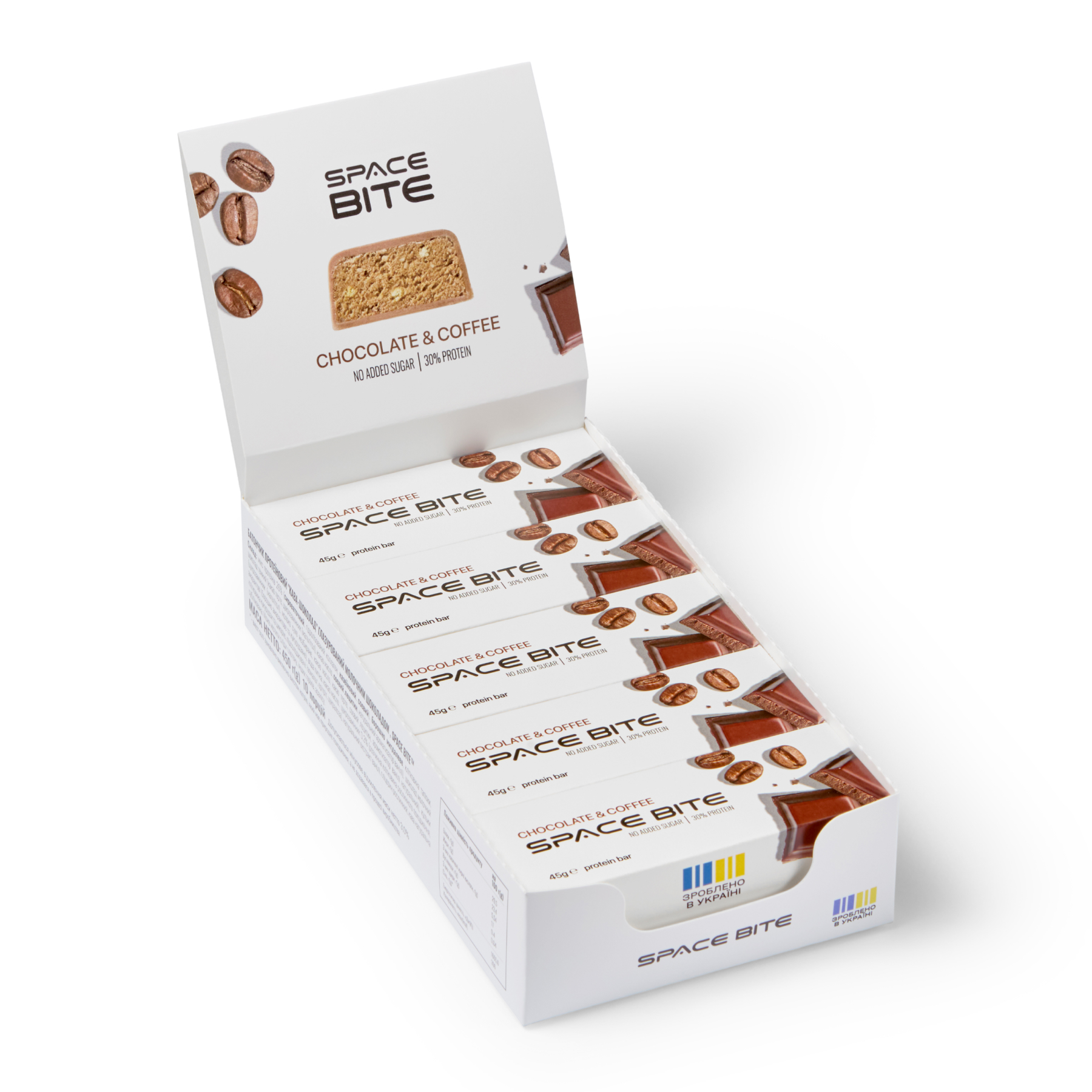Space Food Space Bite - 10x45g Chocolate Coffe 2023-10-4658
