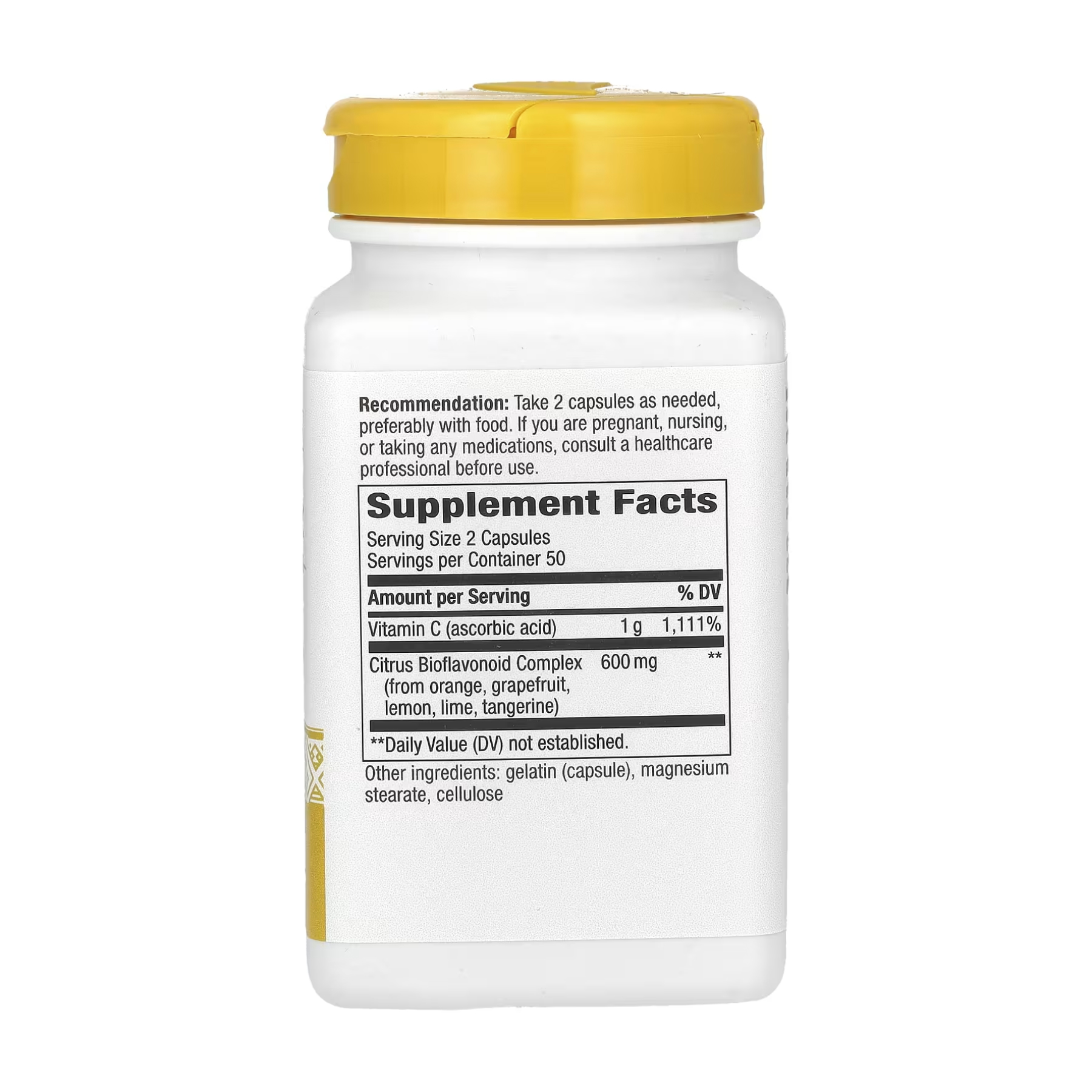 Nature's Way Vitamin C Bioflavonoids - 100 caps 2023-10-3516