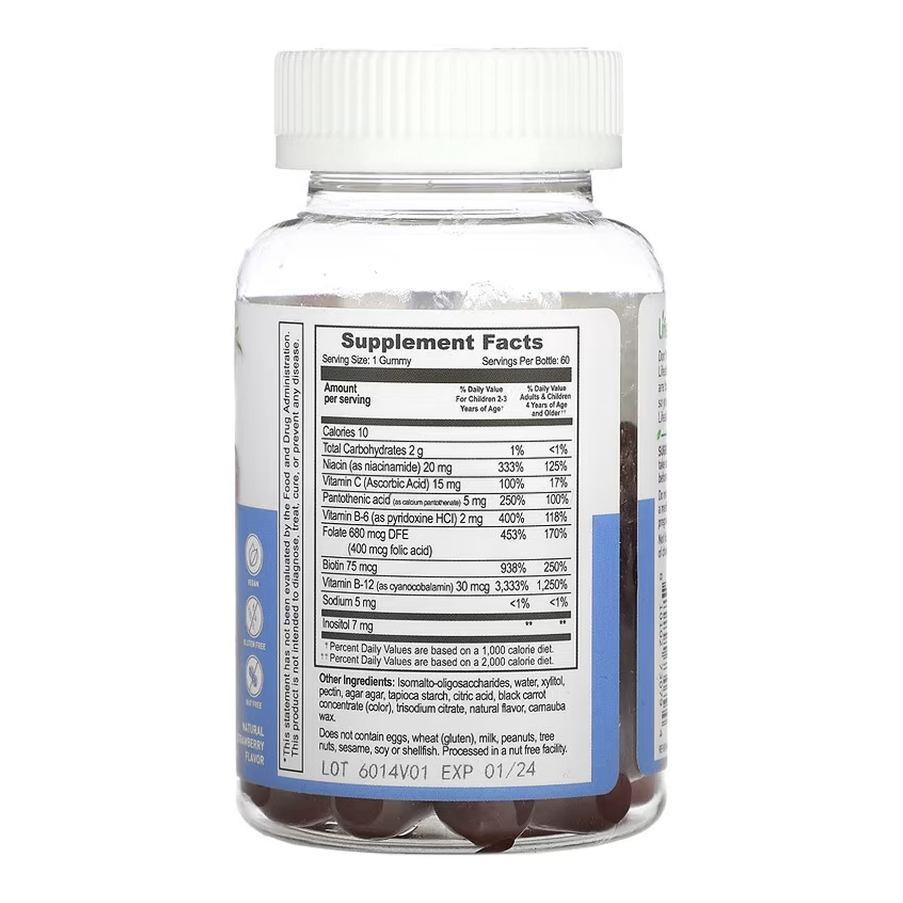 Lifeable B Complex + Vitamin C Kids Sugar Free - 60 gummies 2023-10-7293