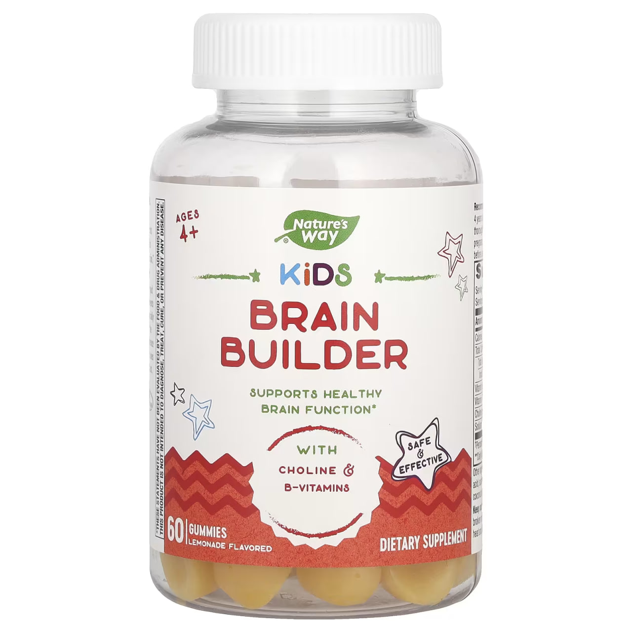 Nature's Way Brain Builder Gummy - 60 ct 2022-10-1726