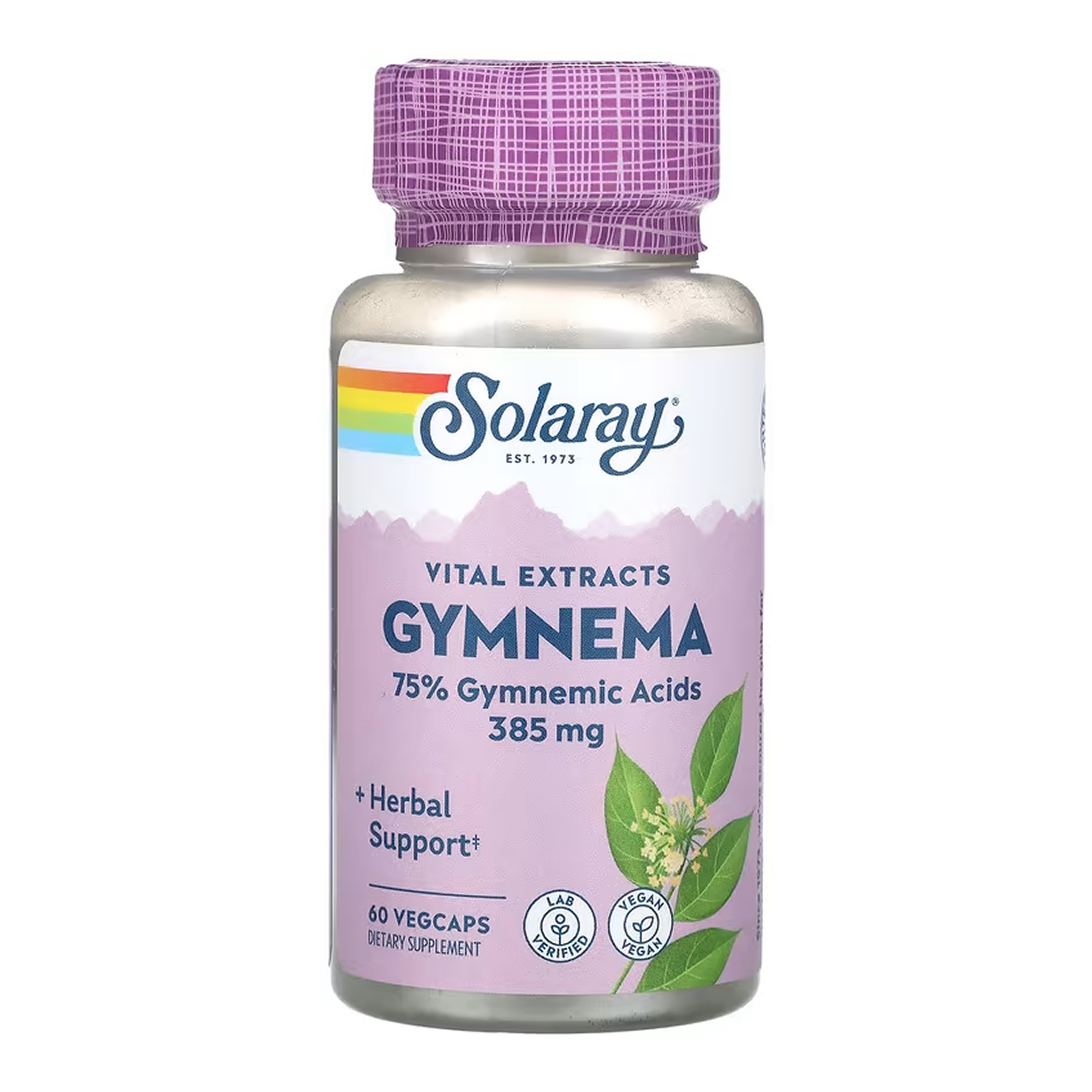 Solaray Gymnema 385mg - 60 vcaps 2023-10-6781