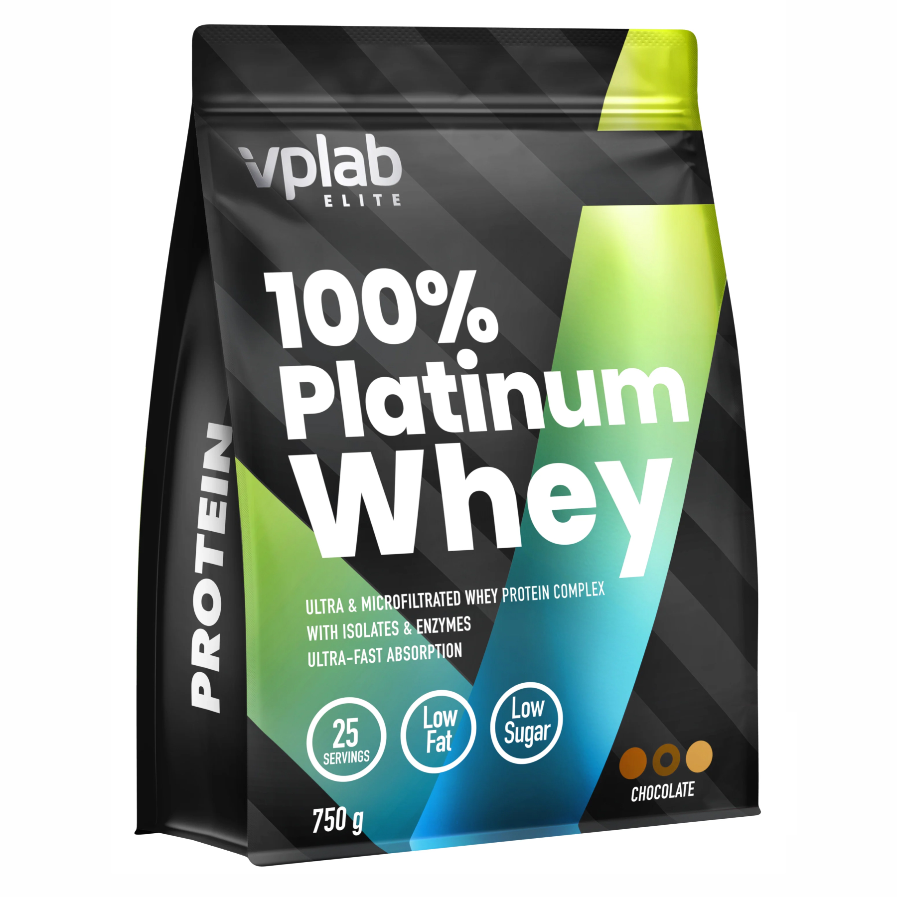 VPLab 100% Platinum Whey - 750g Chocolate 2022-10-0516