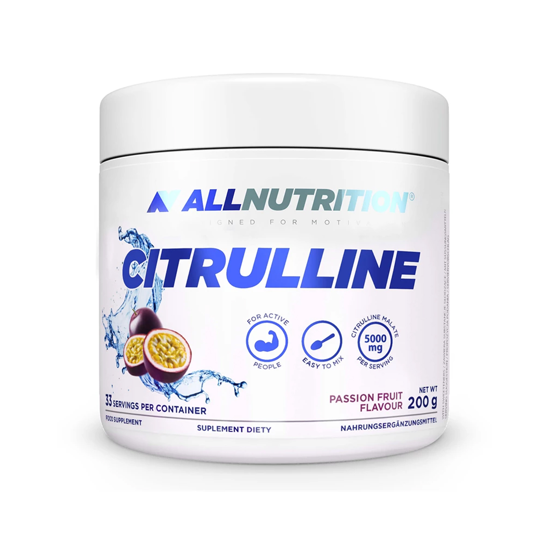 Allnutrition Citrulline - 200g Apple 100-45-7218913-20