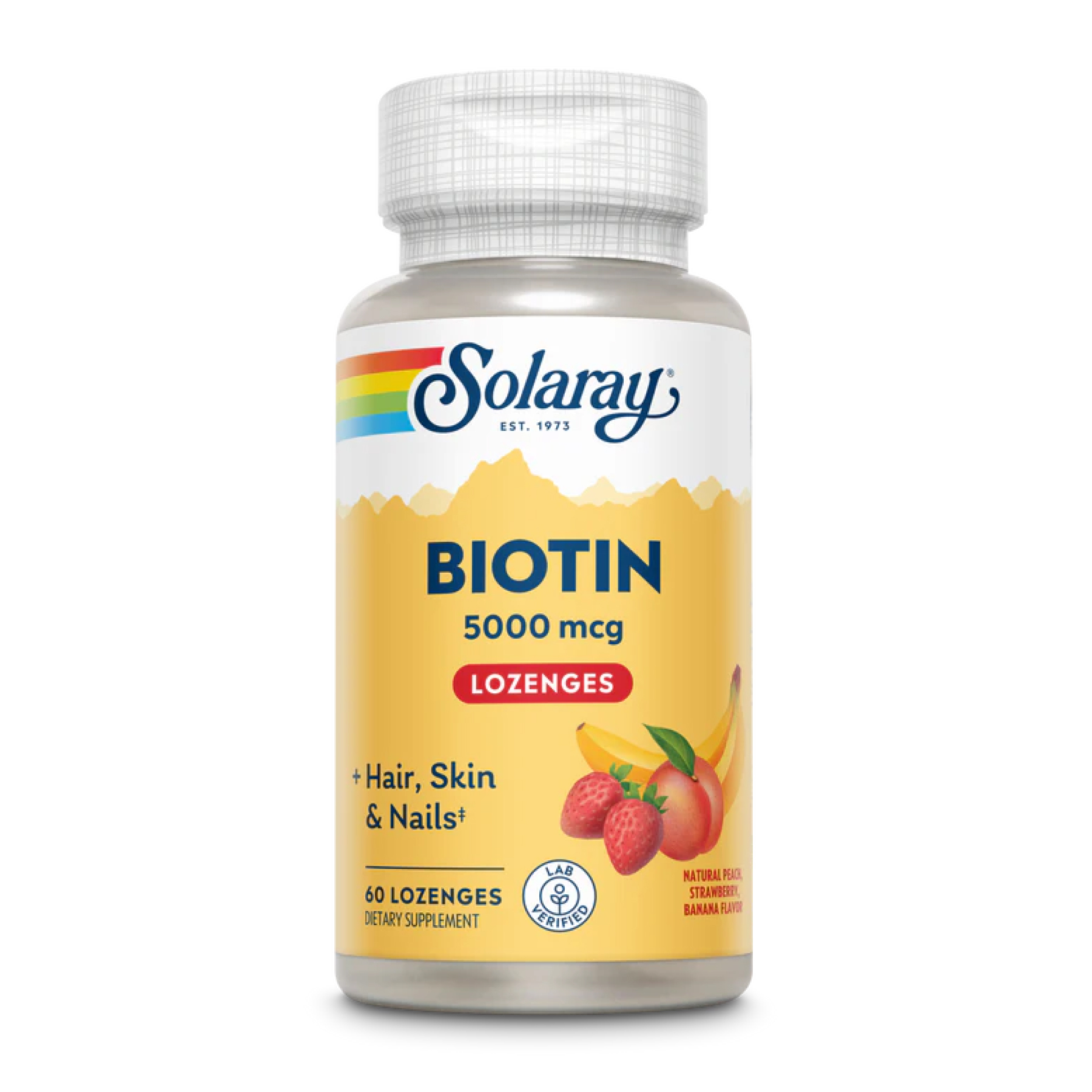Solaray Biotin 5000mcg - 60 vcaps 2022-10-1794