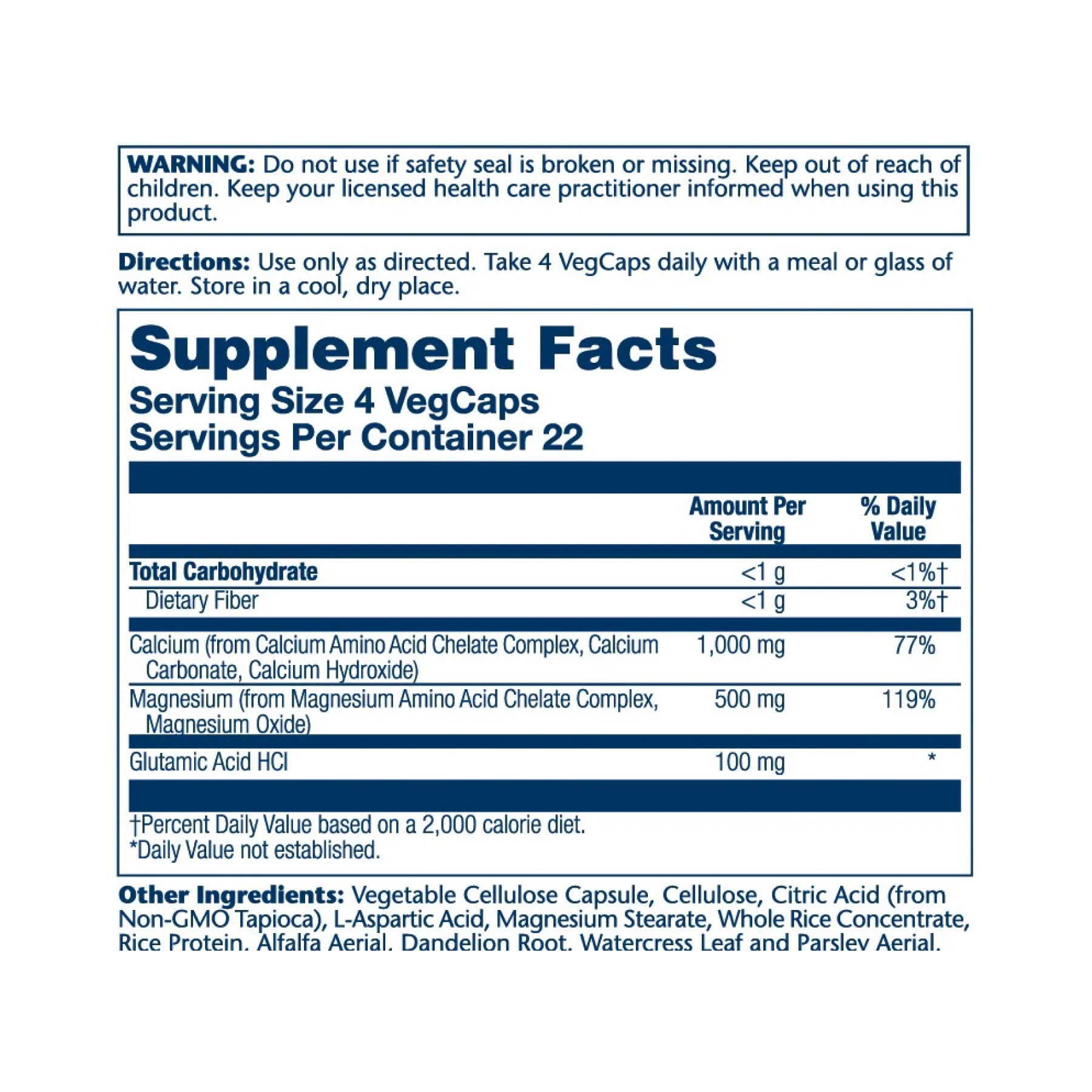 Solaray Calcium & Magnesium, AAC 2:1 - 90 caps 2023-10-4429