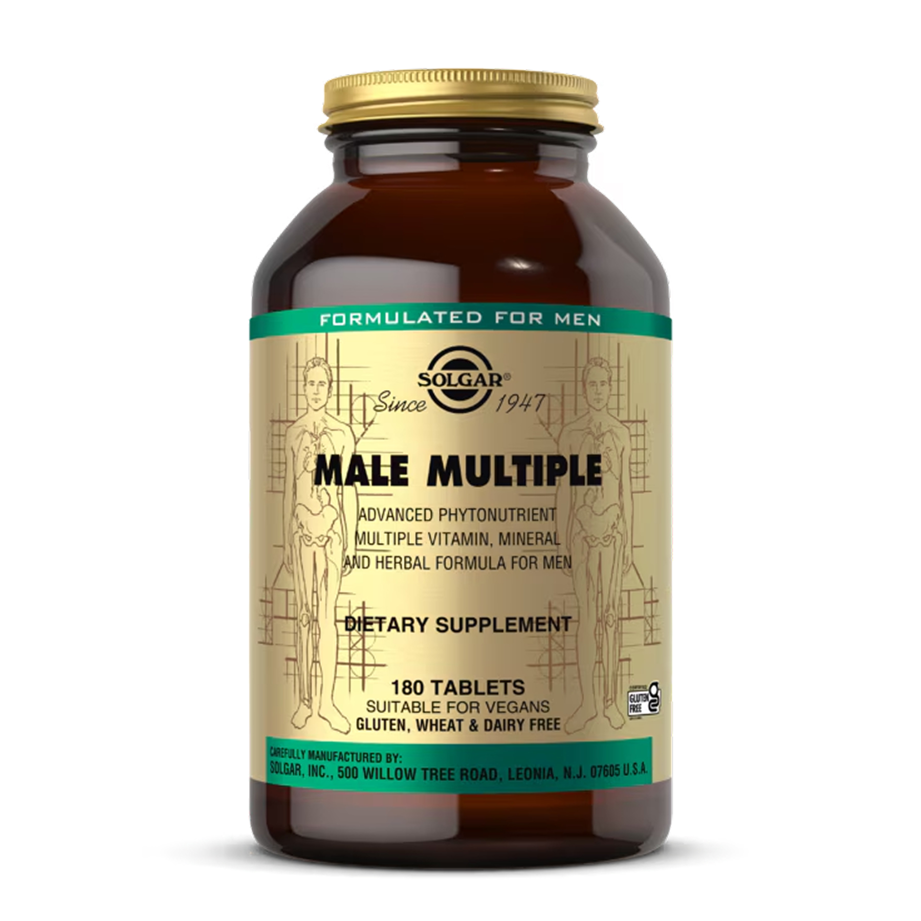 Solgar Male Multiple - 180 tabs 2023-10-6352