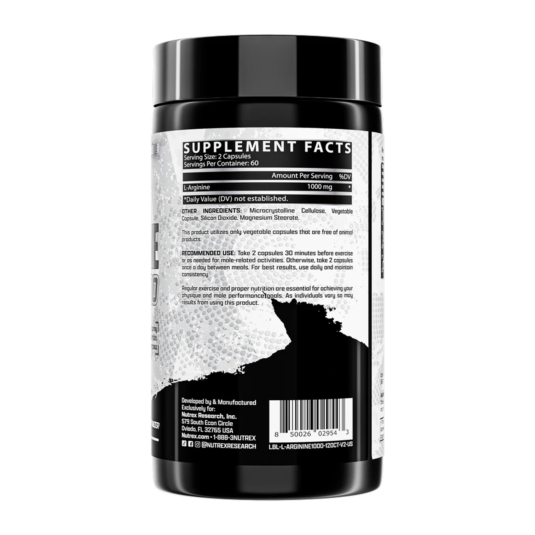 Nutrex L-Arginine 1000 - 120ct 100-42-8789271-20