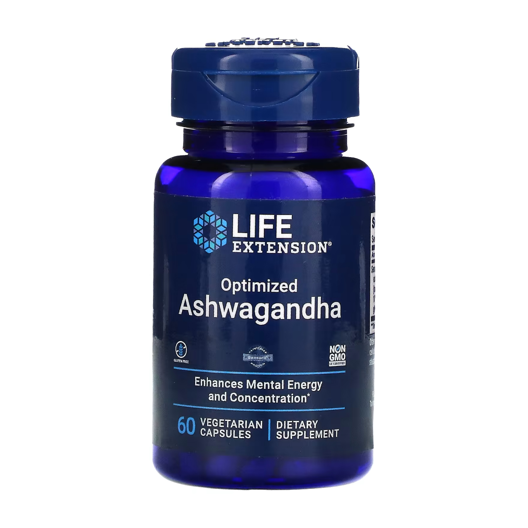 Life Extension Optimized Ashwagandha - 60 vcaps 2022-10-1881
