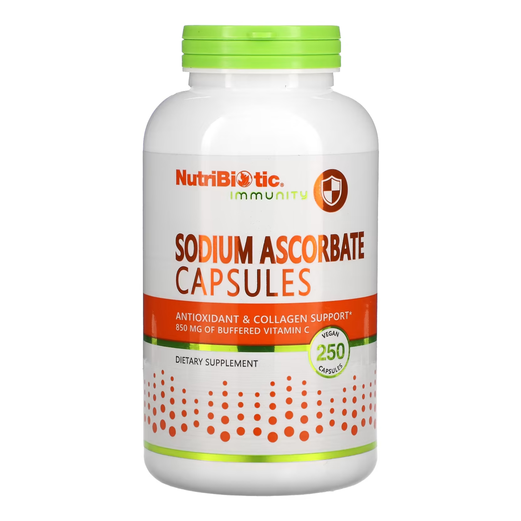 Nutribiotic Sodium Ascorbate - 250 caps 2022-10-1727