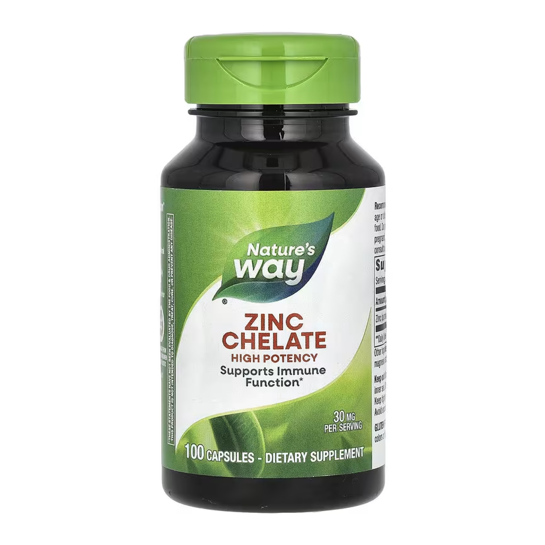 Nature's Way Zinc 30mg - 100 caps 2023-10-2777
