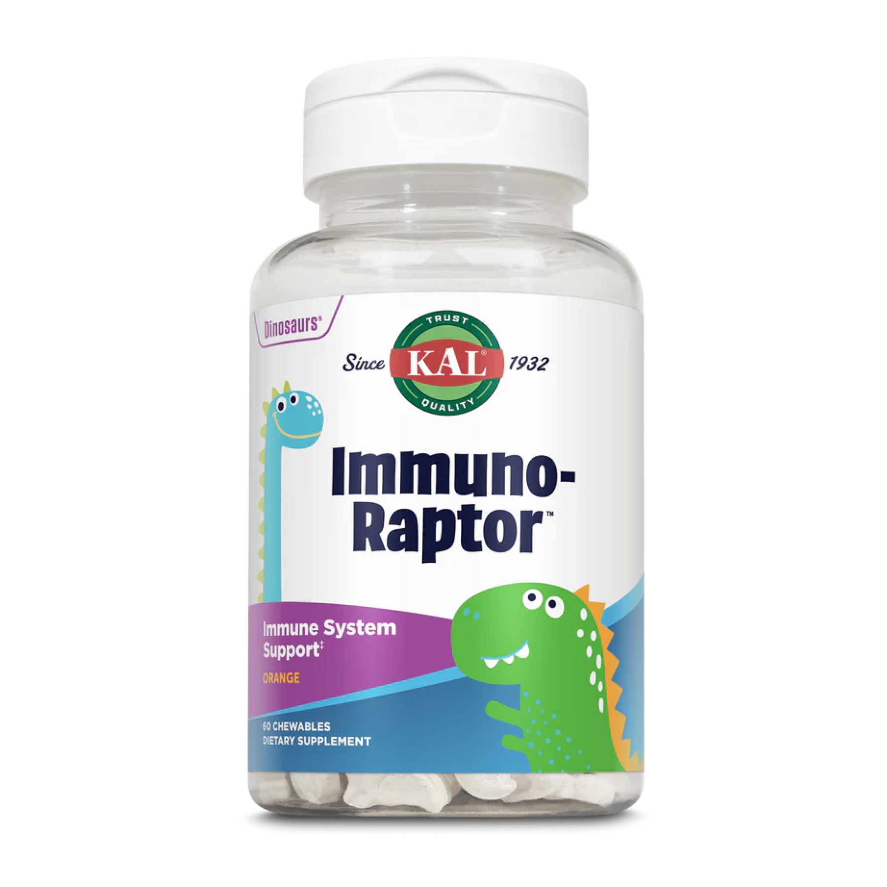 KAL Immuno-Raptor - 60 chewable Orange 2023-10-2167